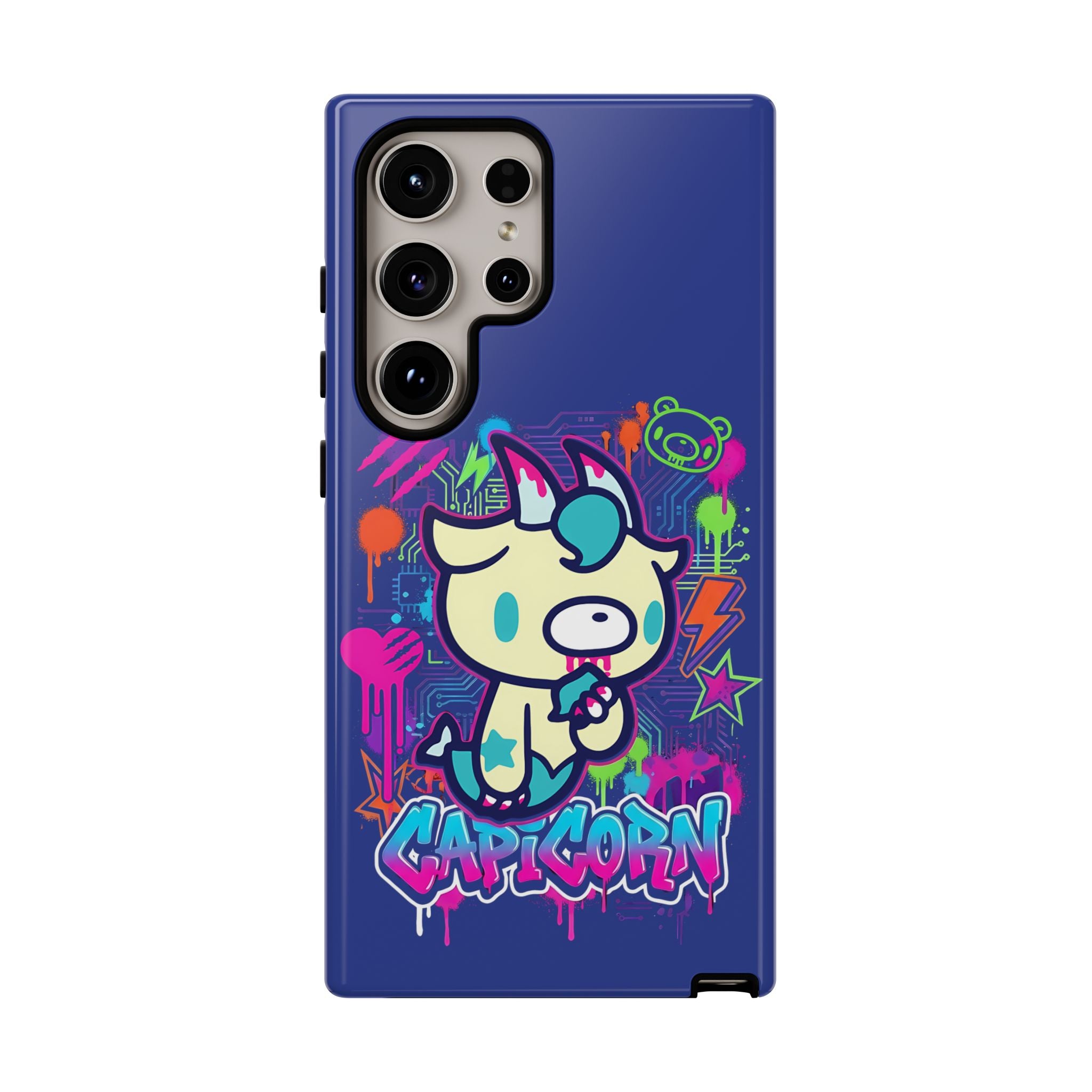 Zodiac Capricorn Gloomy Bear Phone Case