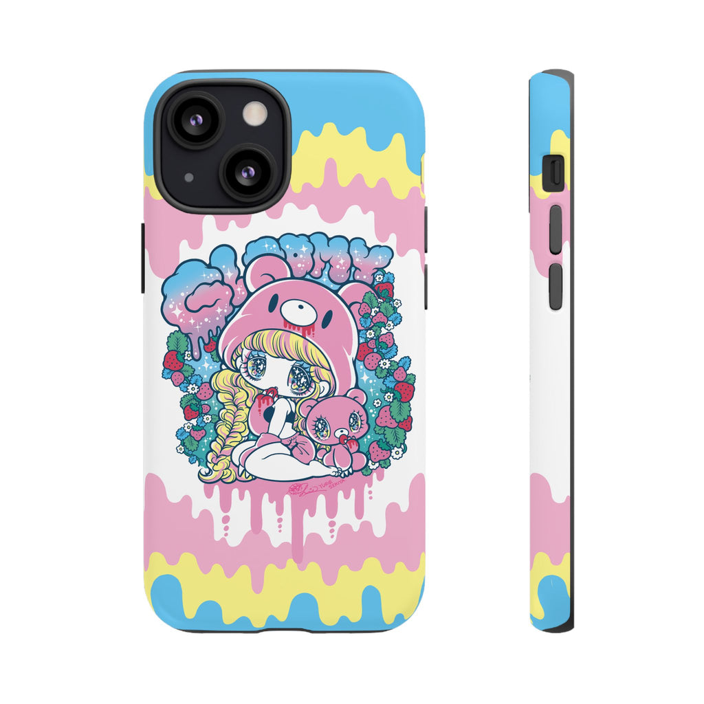 YURIE SEKIYA x GLOOMY BEAR ⭐️ GLOOMY-GIRL STRAWBERRY PHONE CASE