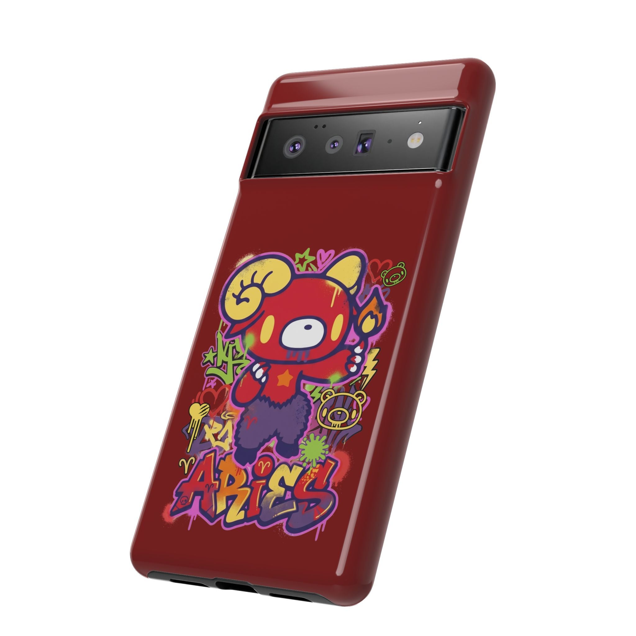 Zodiac Aries  Gloomy Bear Phone Case
