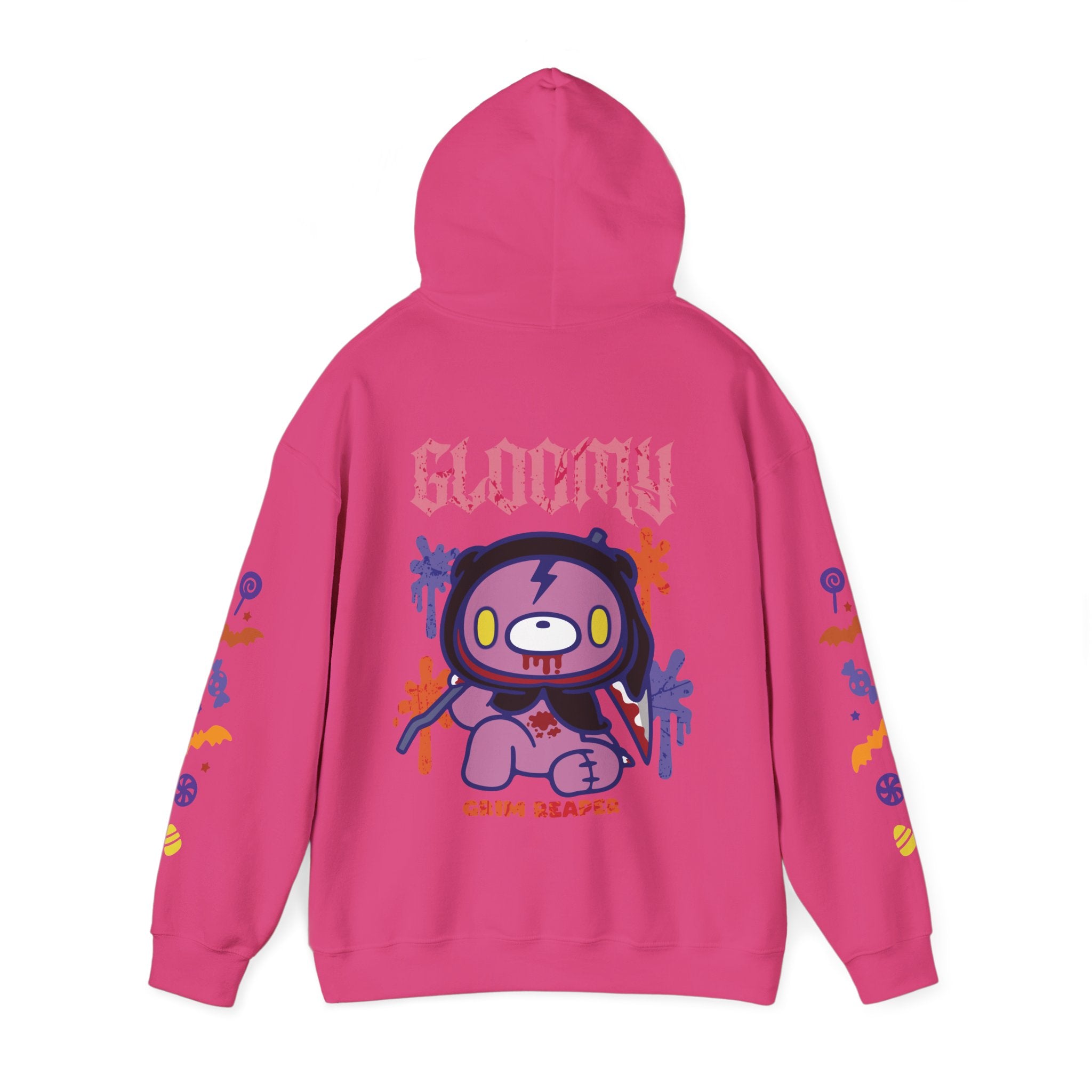 Halloween Grim Reaper Gloomy Bear Hoodie