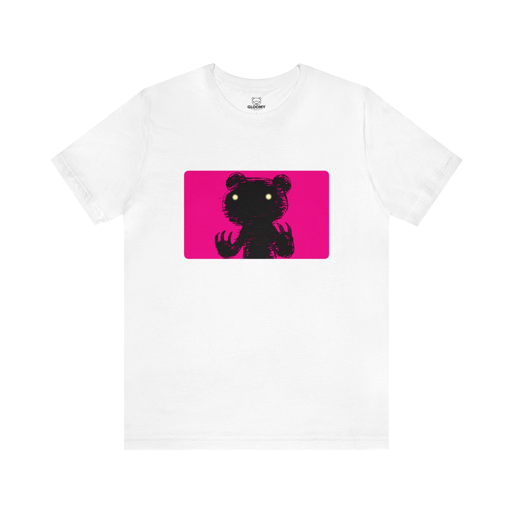 Pink Block Abstraction Gloomy Bear -  Unisex Tee