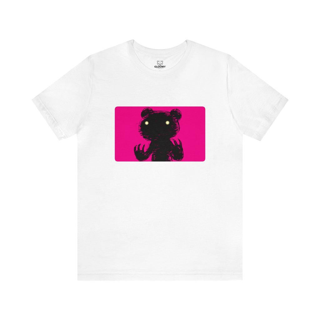 Pink Block Abstraction Gloomy Bear -  Unisex Tee