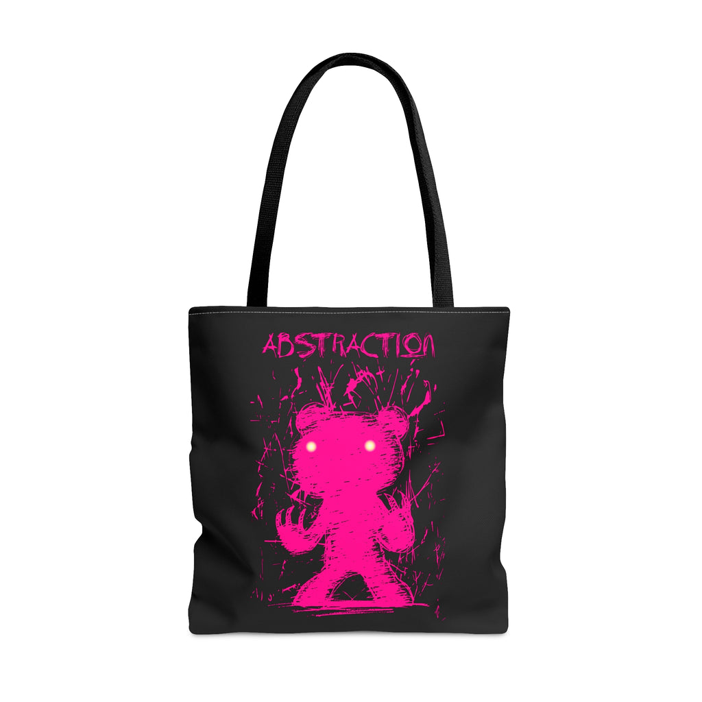 Abstraction Gloomy Bear (Pink) Tote Bag