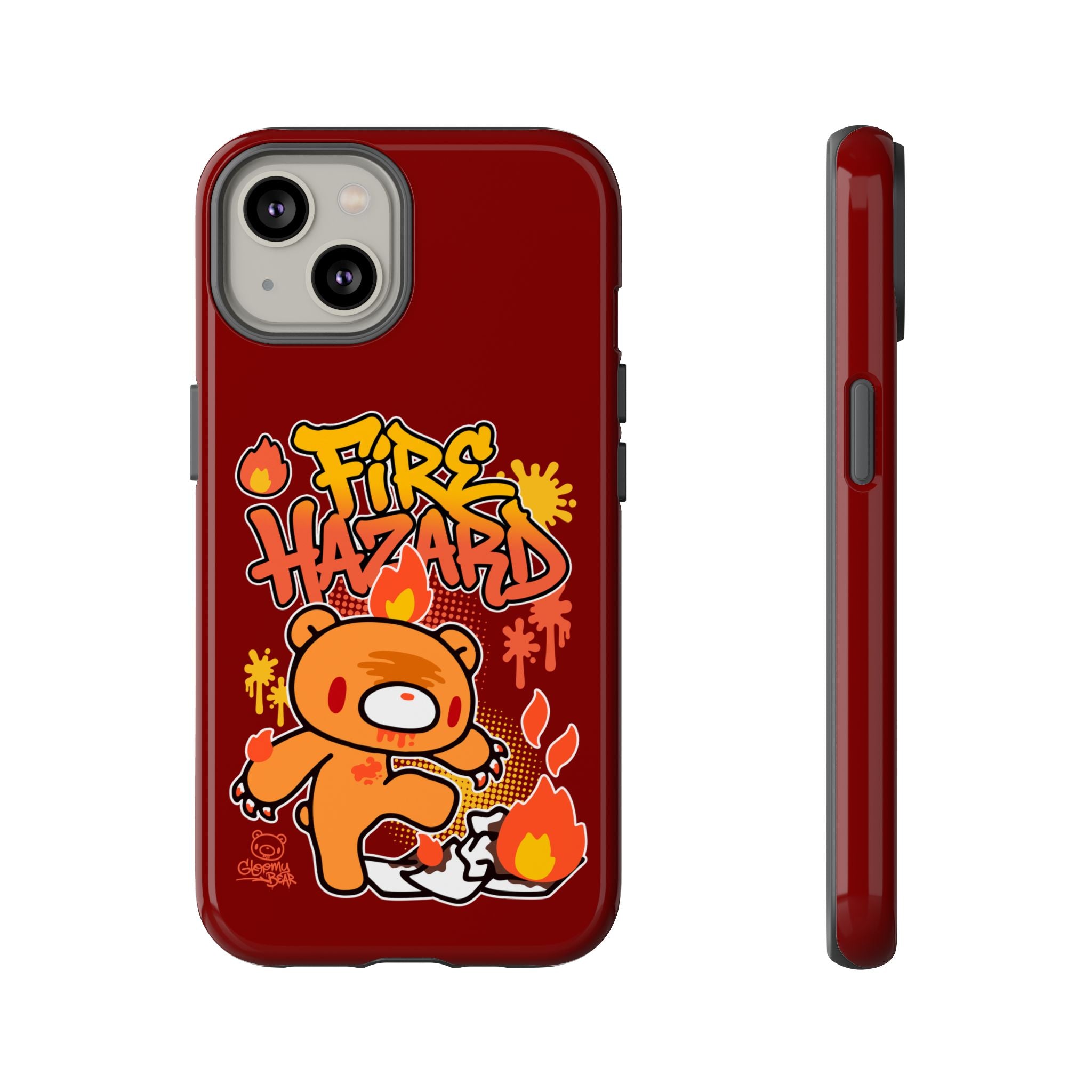 Gloomy Fire trash Phone Case