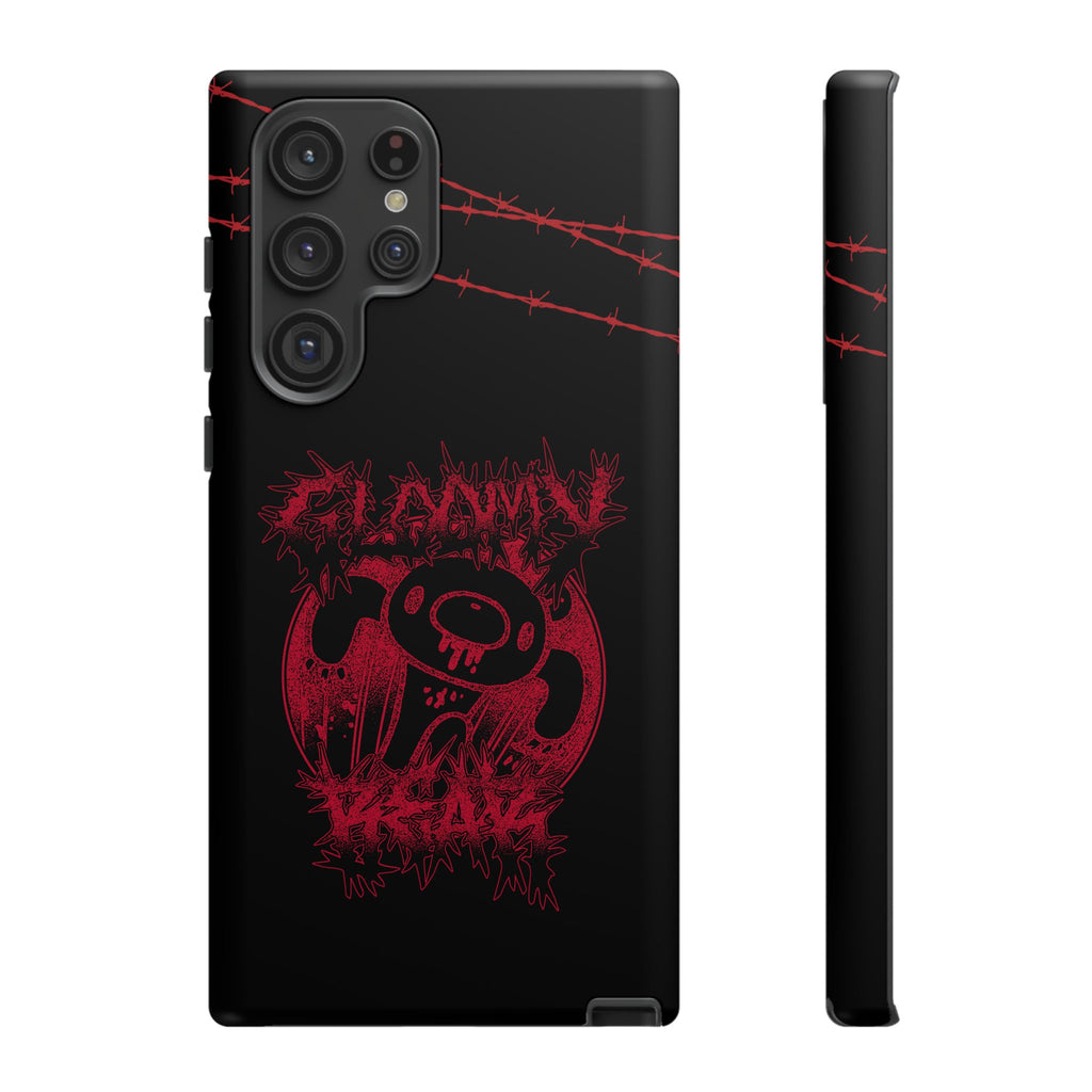 Gloomy Bear Metal Show Red Phone Case