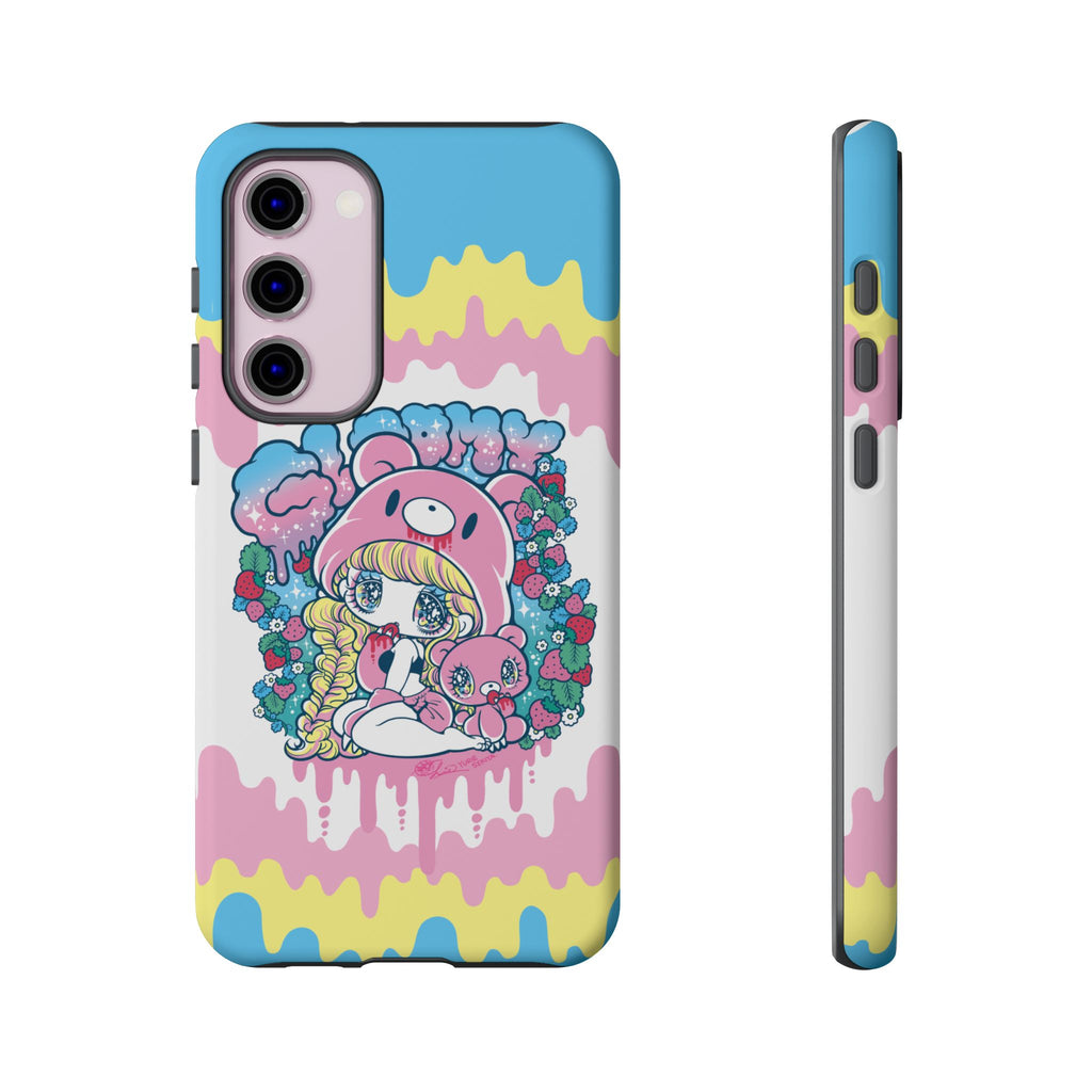 YURIE SEKIYA x GLOOMY BEAR ⭐️ GLOOMY-GIRL STRAWBERRY PHONE CASE