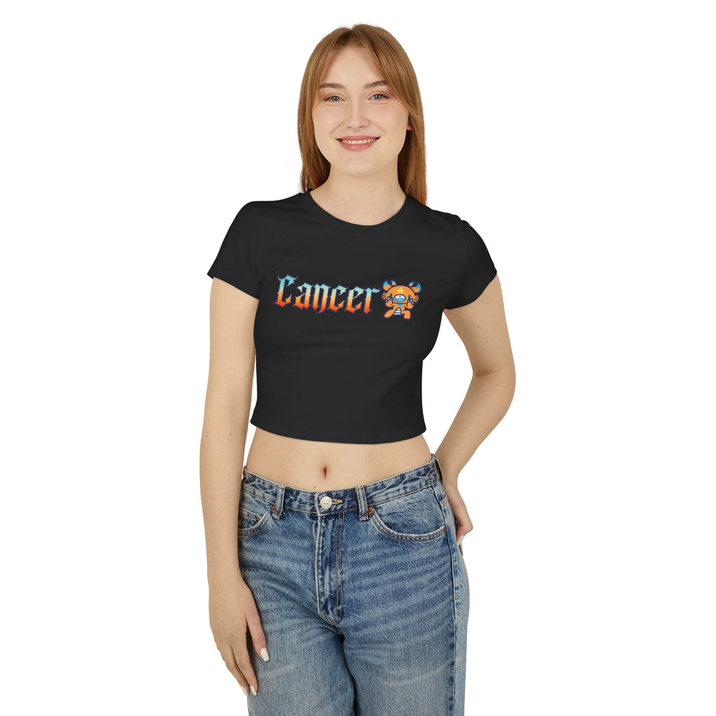 Cancer zodiac gloomy Women's Baby Tee