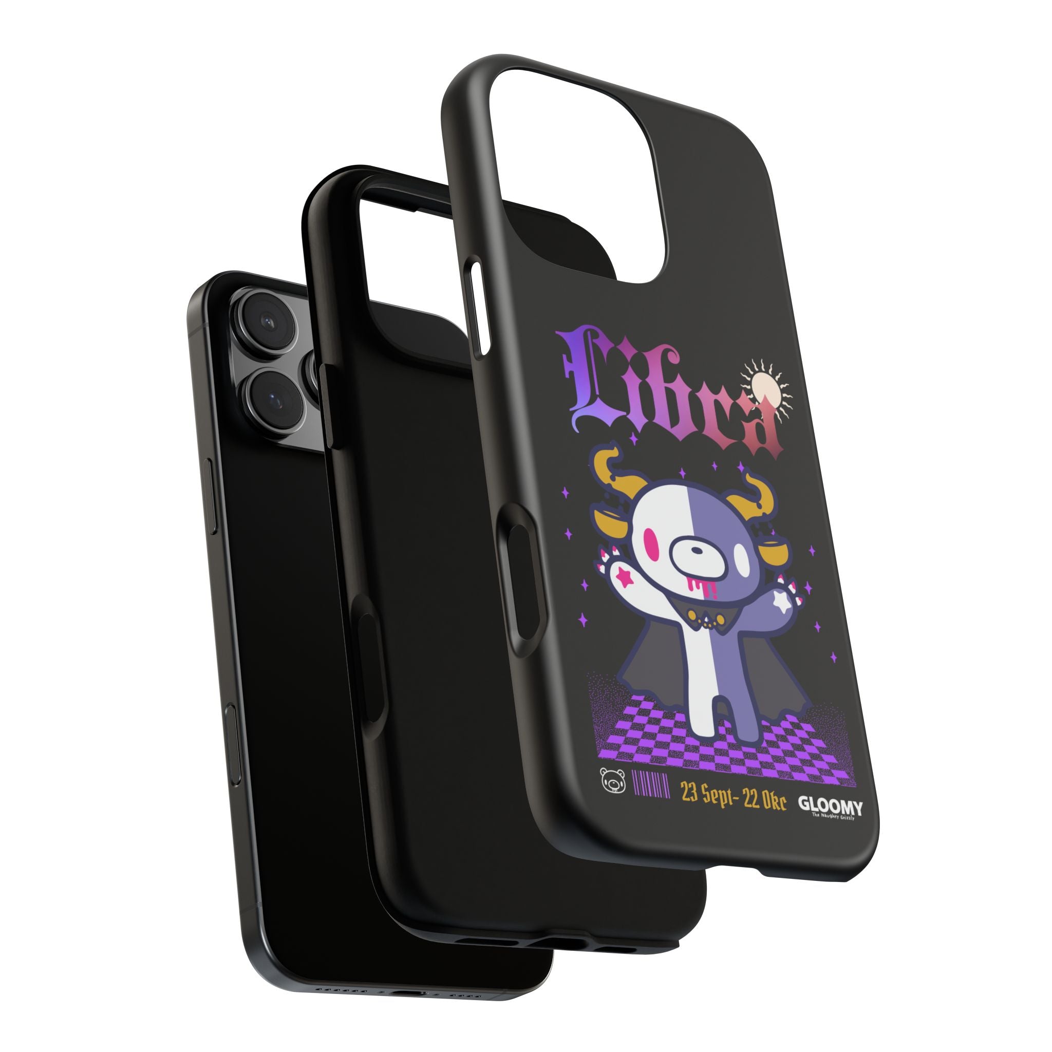 gloomy bear libra zodiac Phone Case
