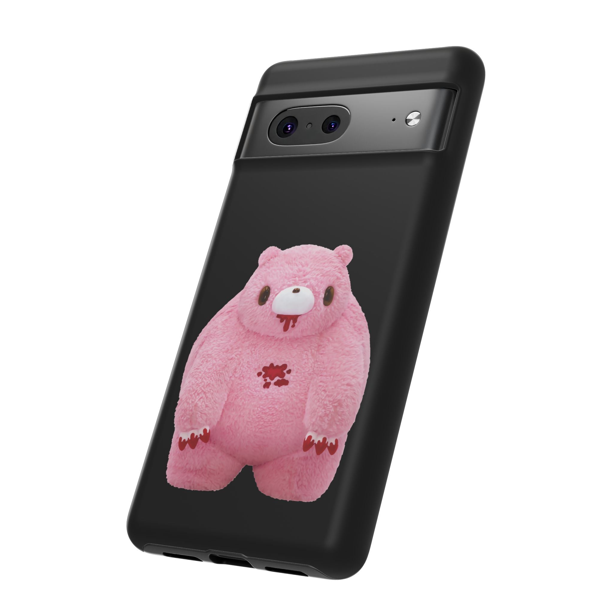 Chubby Gloomy Plush Tough Phone Case