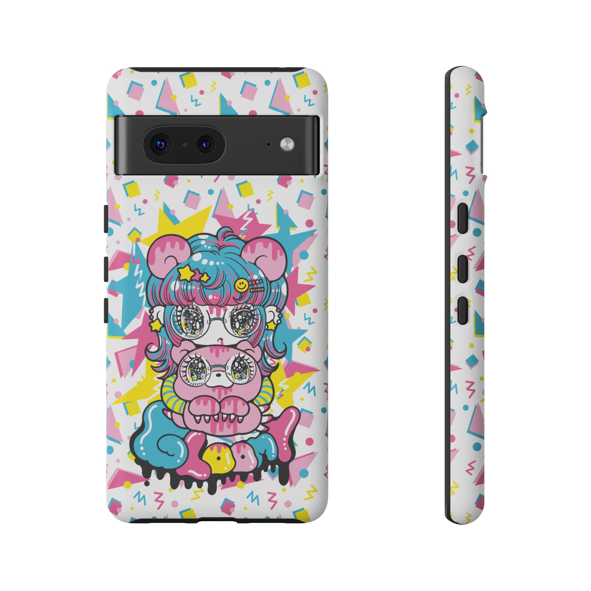 YURIE SEKIYA X GLOOMY BEAR ⭐️ FIRE GIRL PHONE CASE