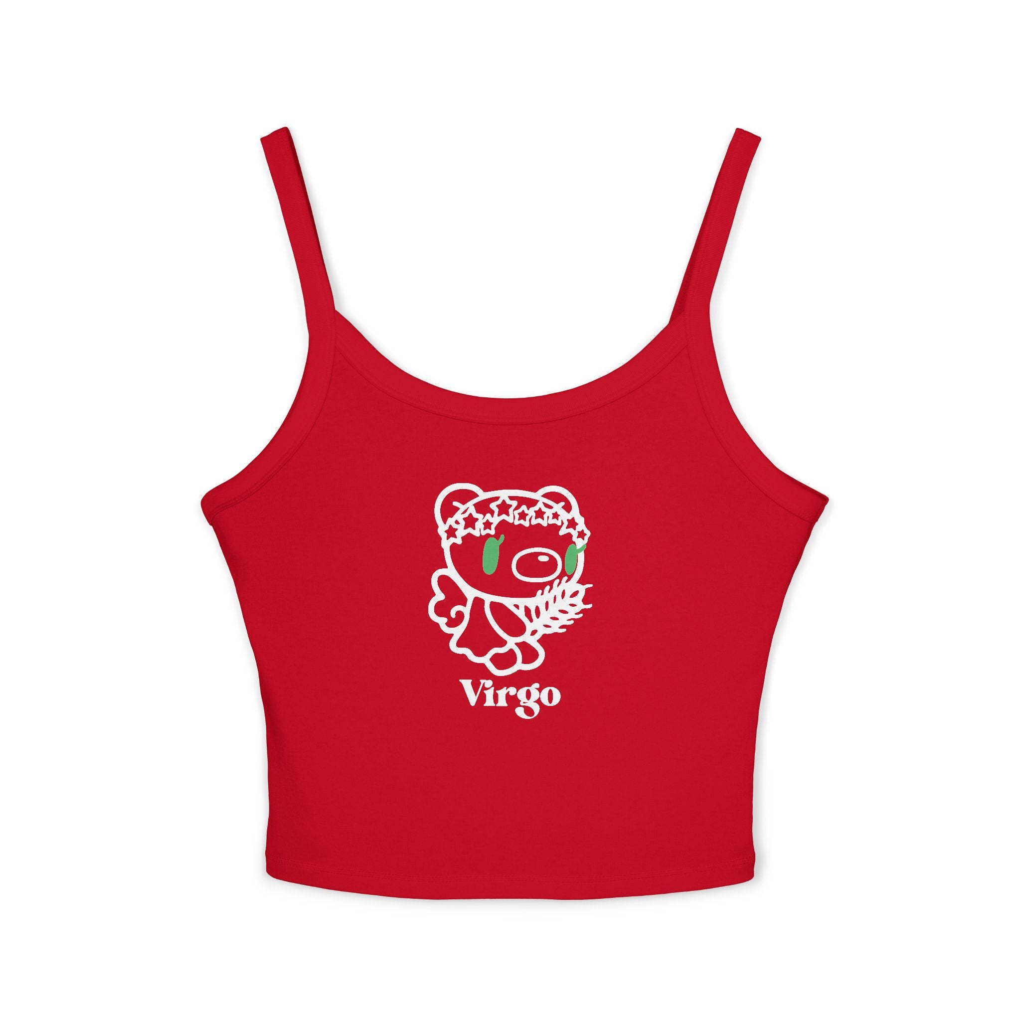 Virgo Zodiac Gloomy Bear Spaghetti Strap Tank Top
