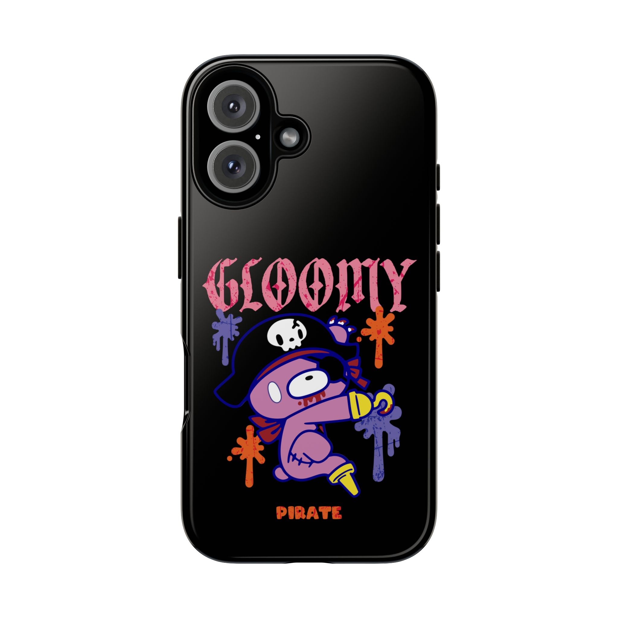 gloomy bear Halloween pirate Phone Case