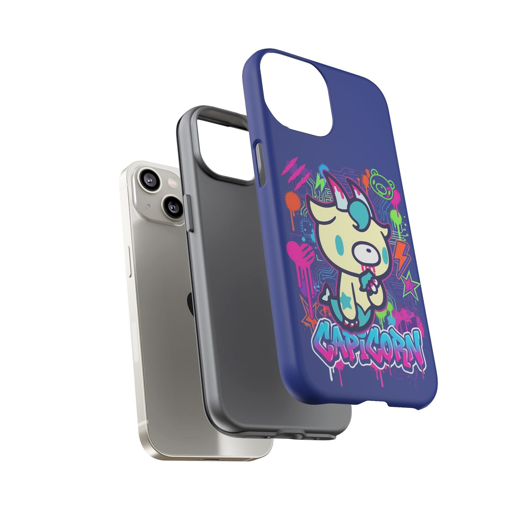 Zodiac Capricorn Gloomy Bear Phone Case
