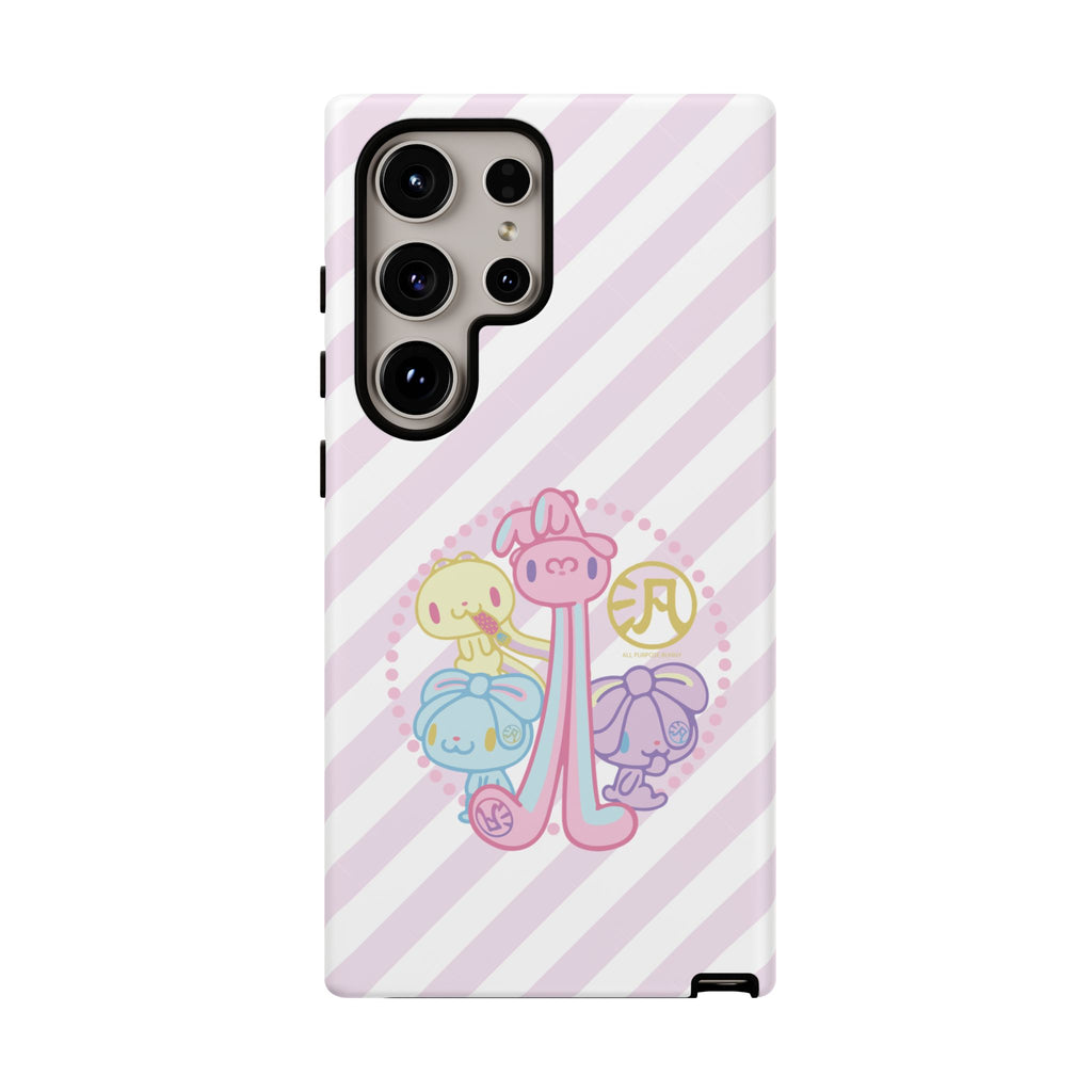 Group Pastel All Purpose Bunny - Phone Case