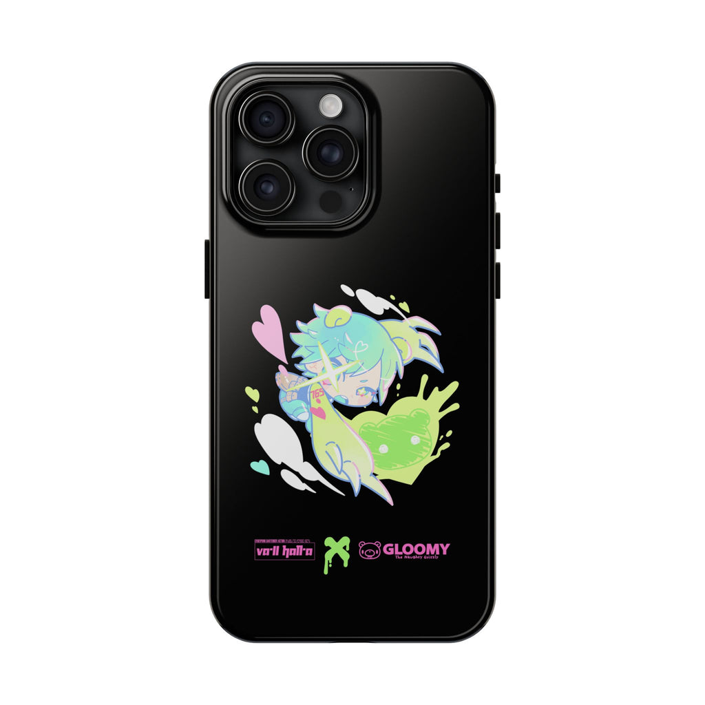 VA-11 HALL-A x Gloomy Bear Sei - iPhone Case