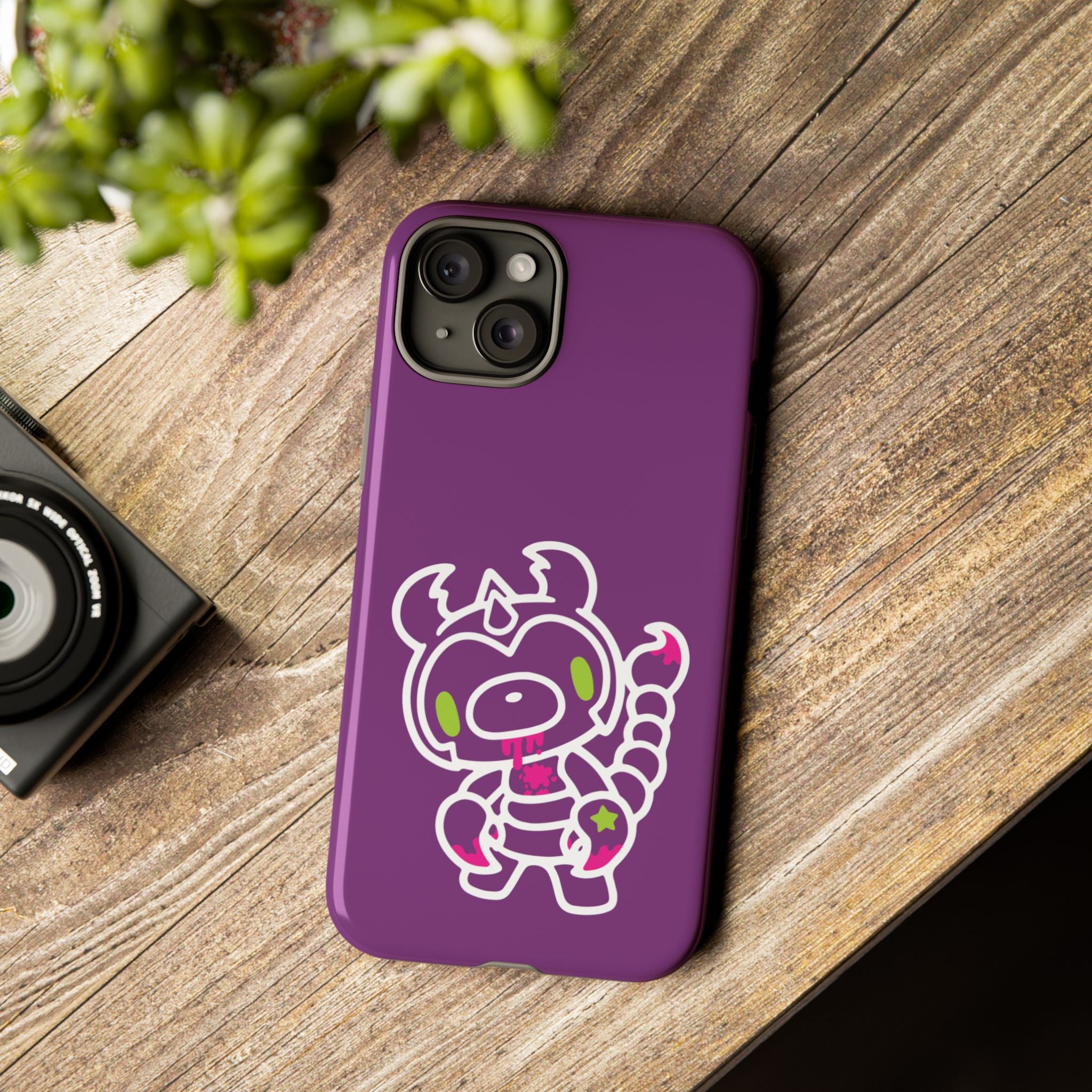Zodiac Scorpio Gloomy Bear Phone Case