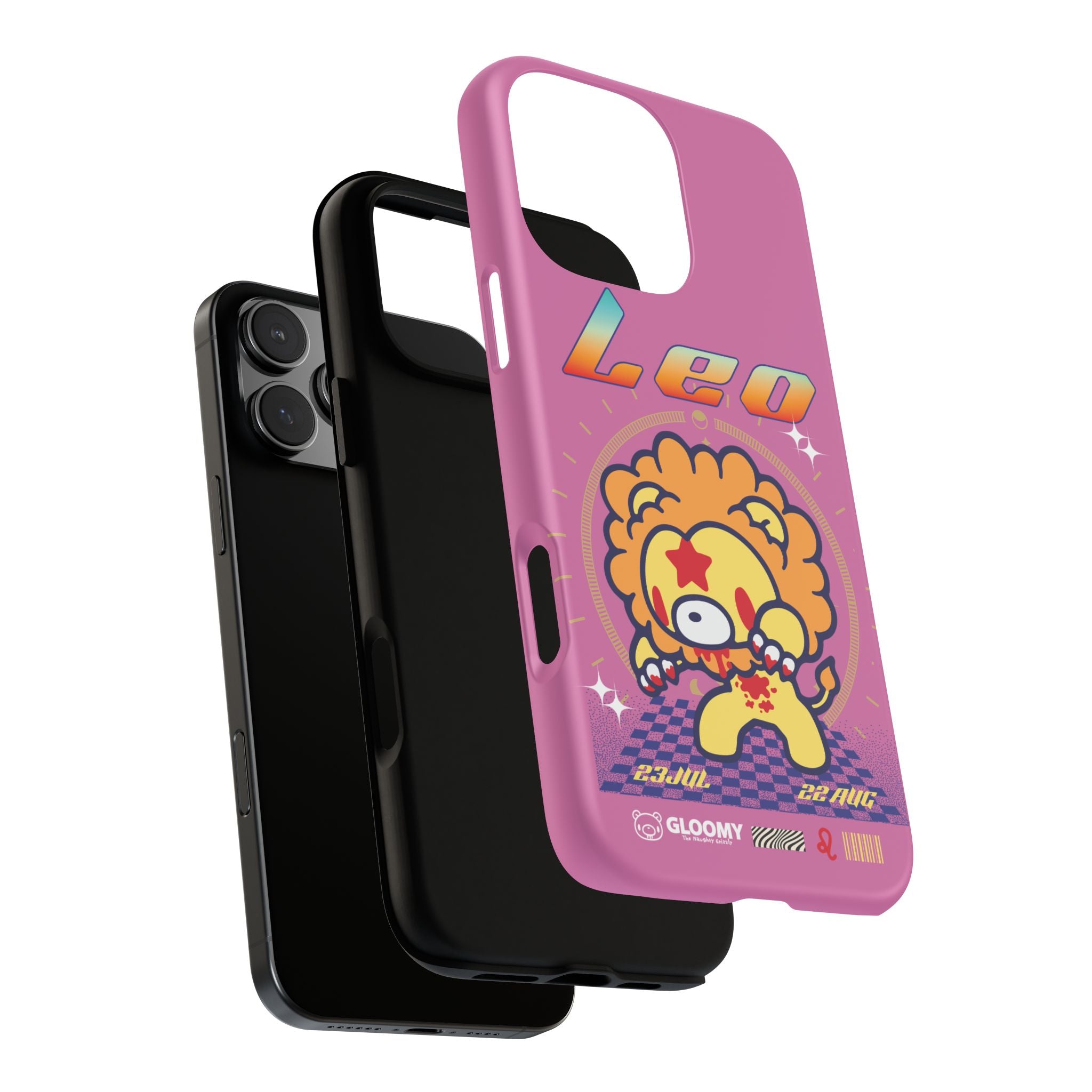 Zodiac Leo gloomy bear Phone Case