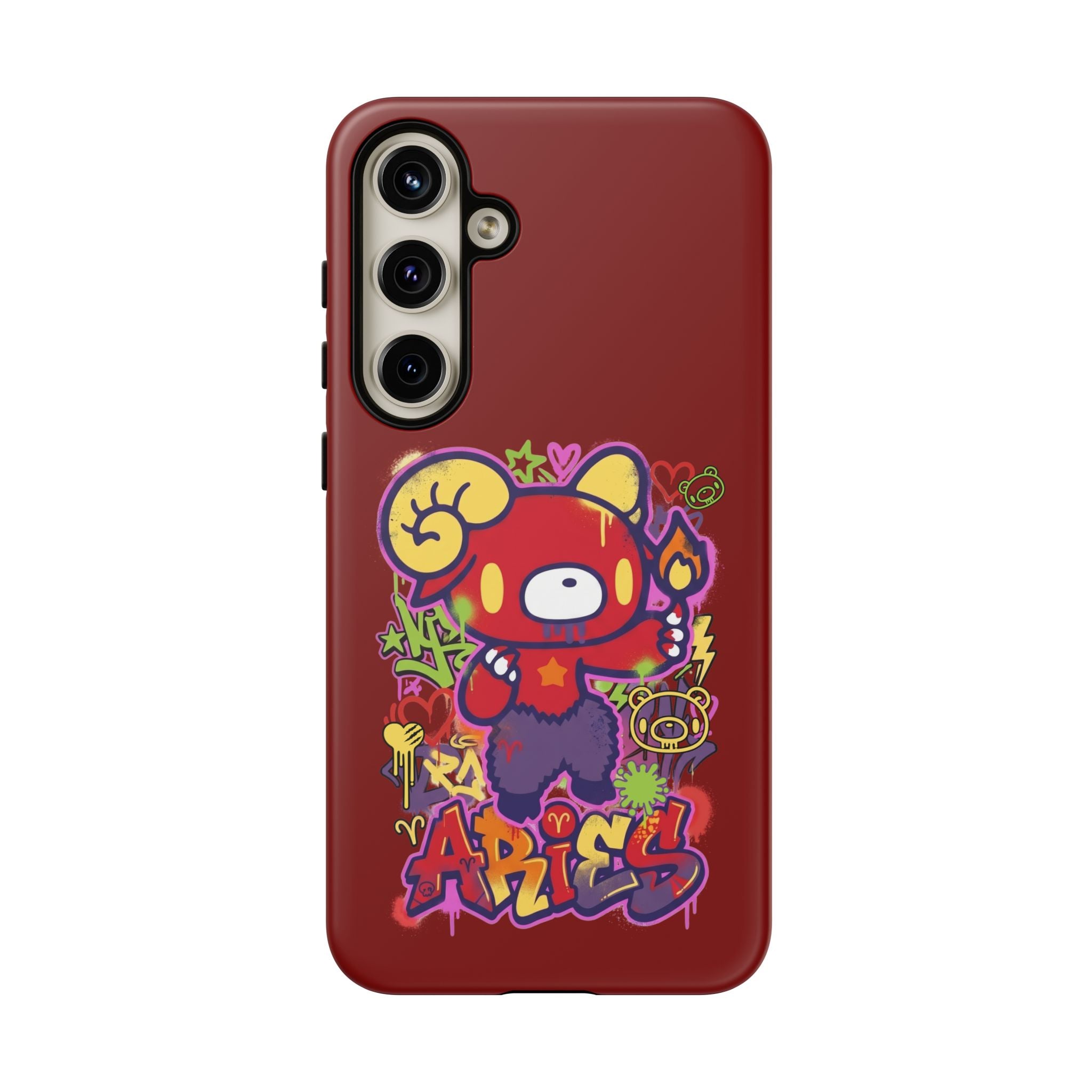 Zodiac Aries  Gloomy Bear Phone Case