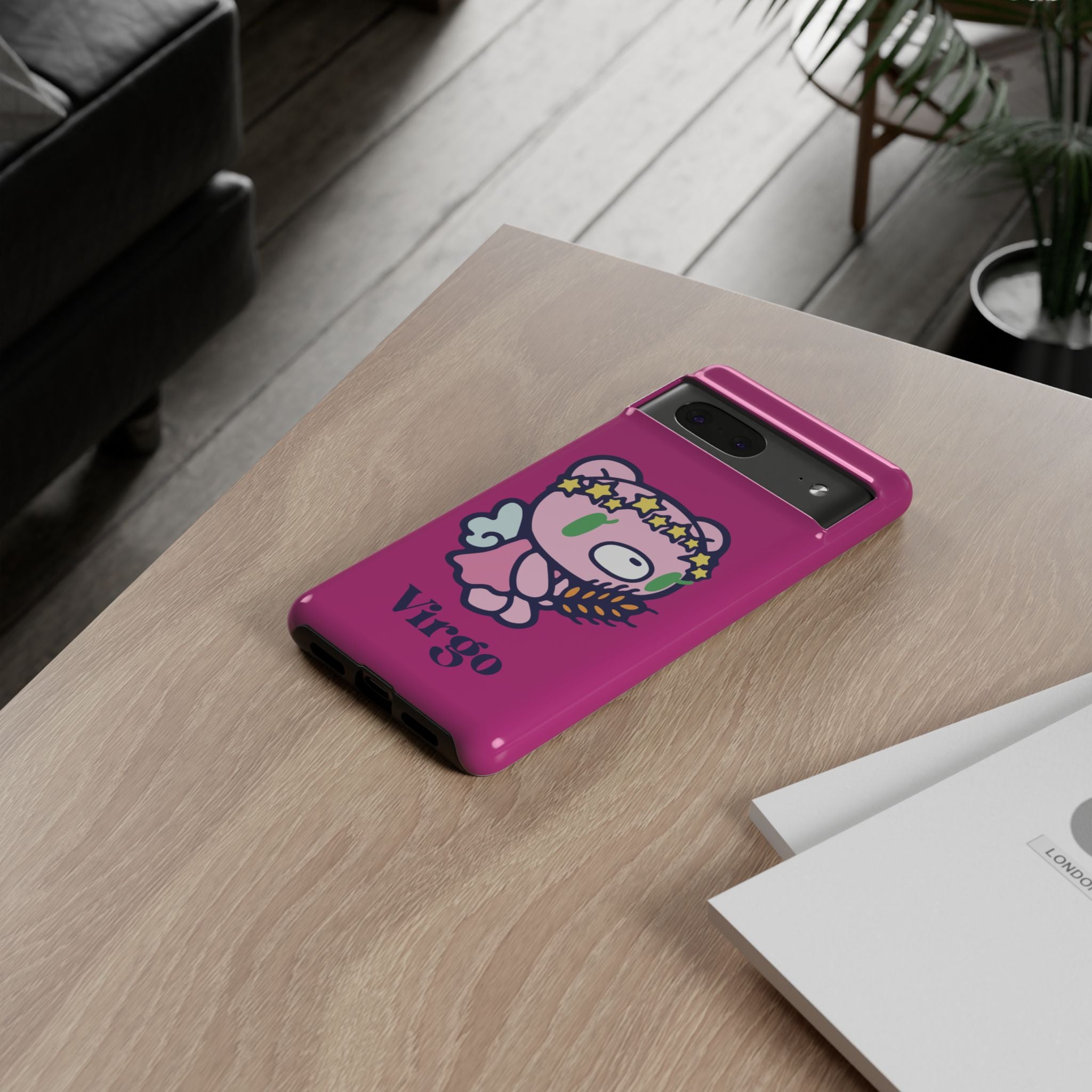 Zodiac Virgo gloomy bear Phone Case