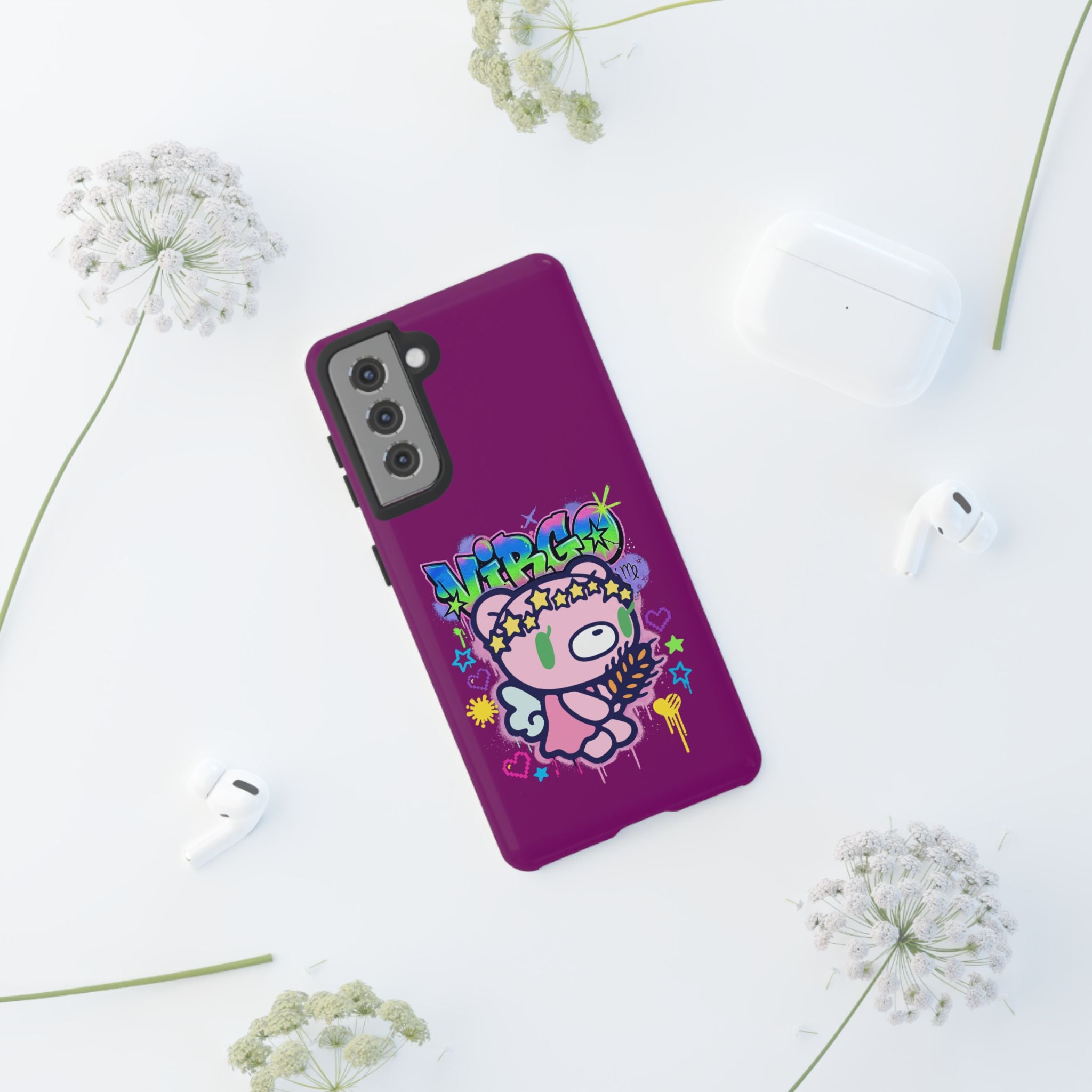 Zodiac Virgo  Gloomy Bear  Phone Case