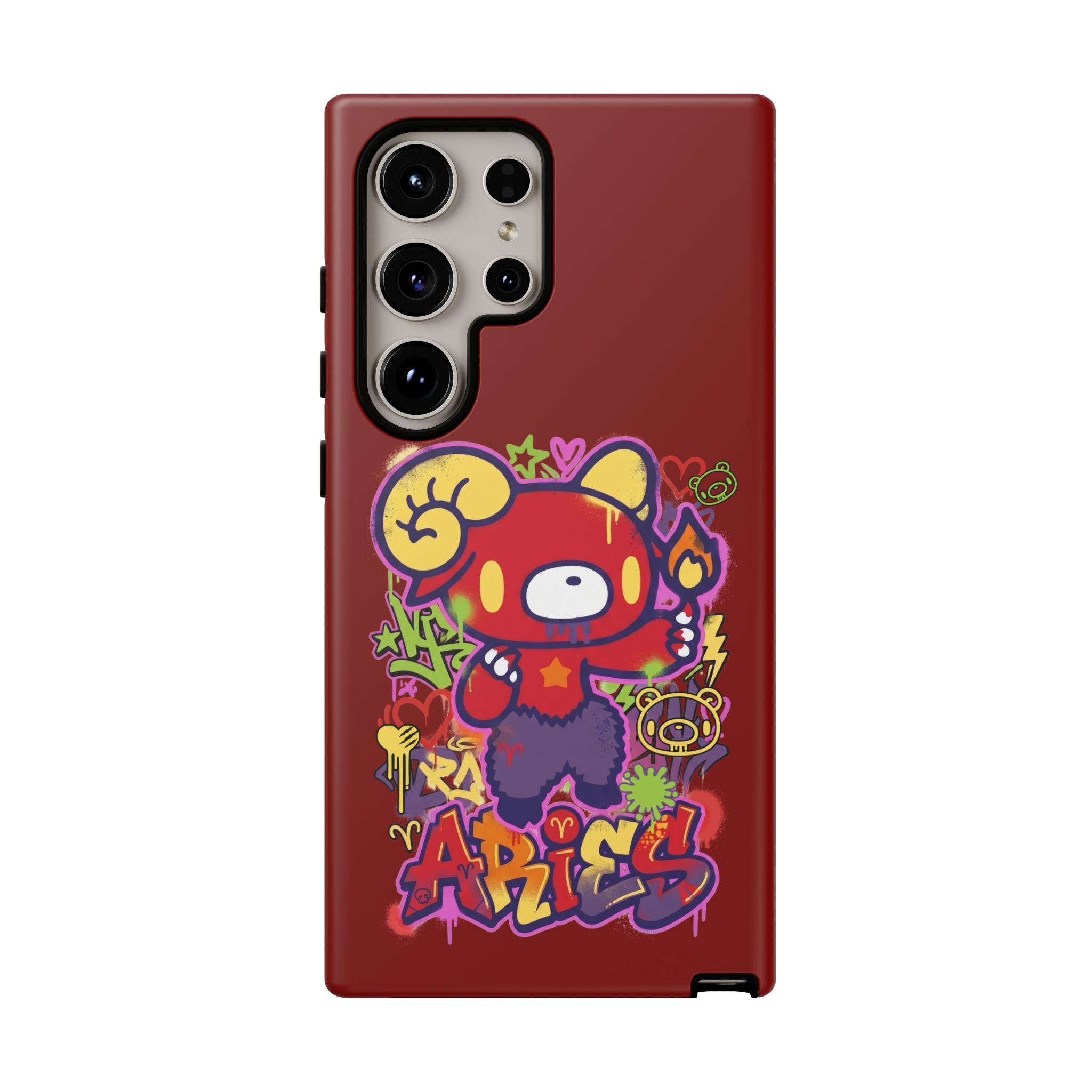 Zodiac Aries  Gloomy Bear Phone Case