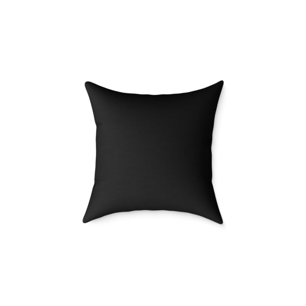 Gloomy Gemini Zodiac Square Poly Canvas Pillow
