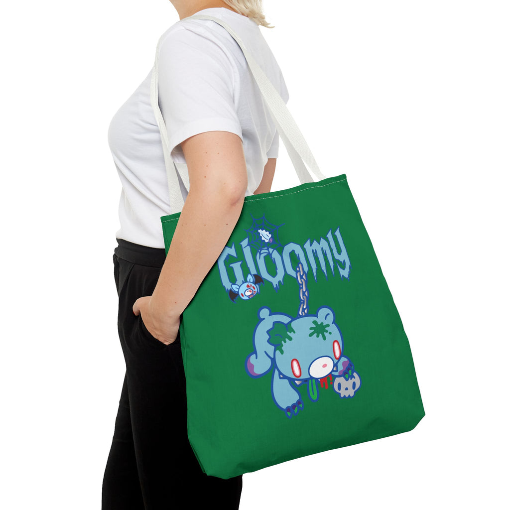 Gloomy Bear Halloween Zombie Tote Bag - 2024