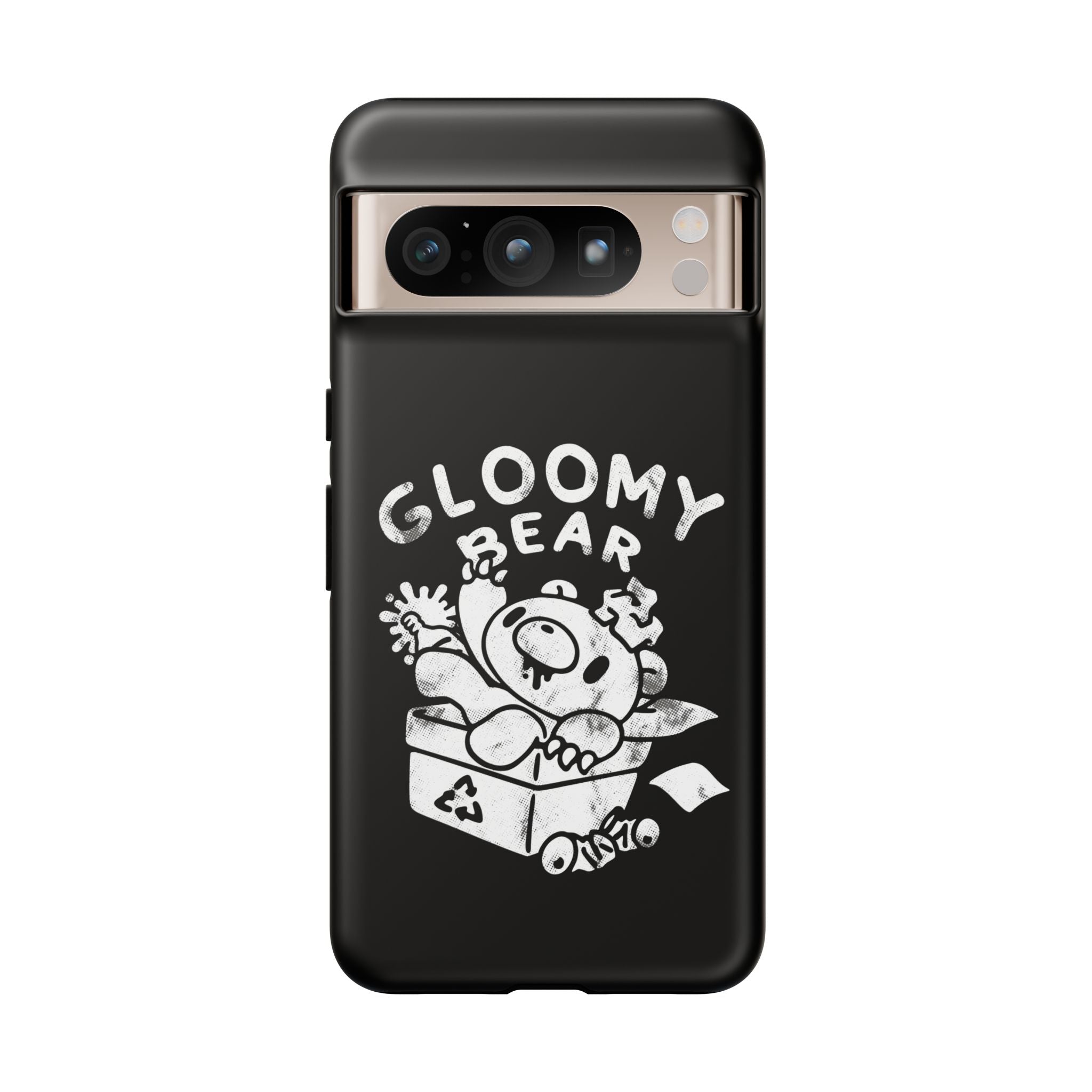 Gloomy trash garbage Phone Case