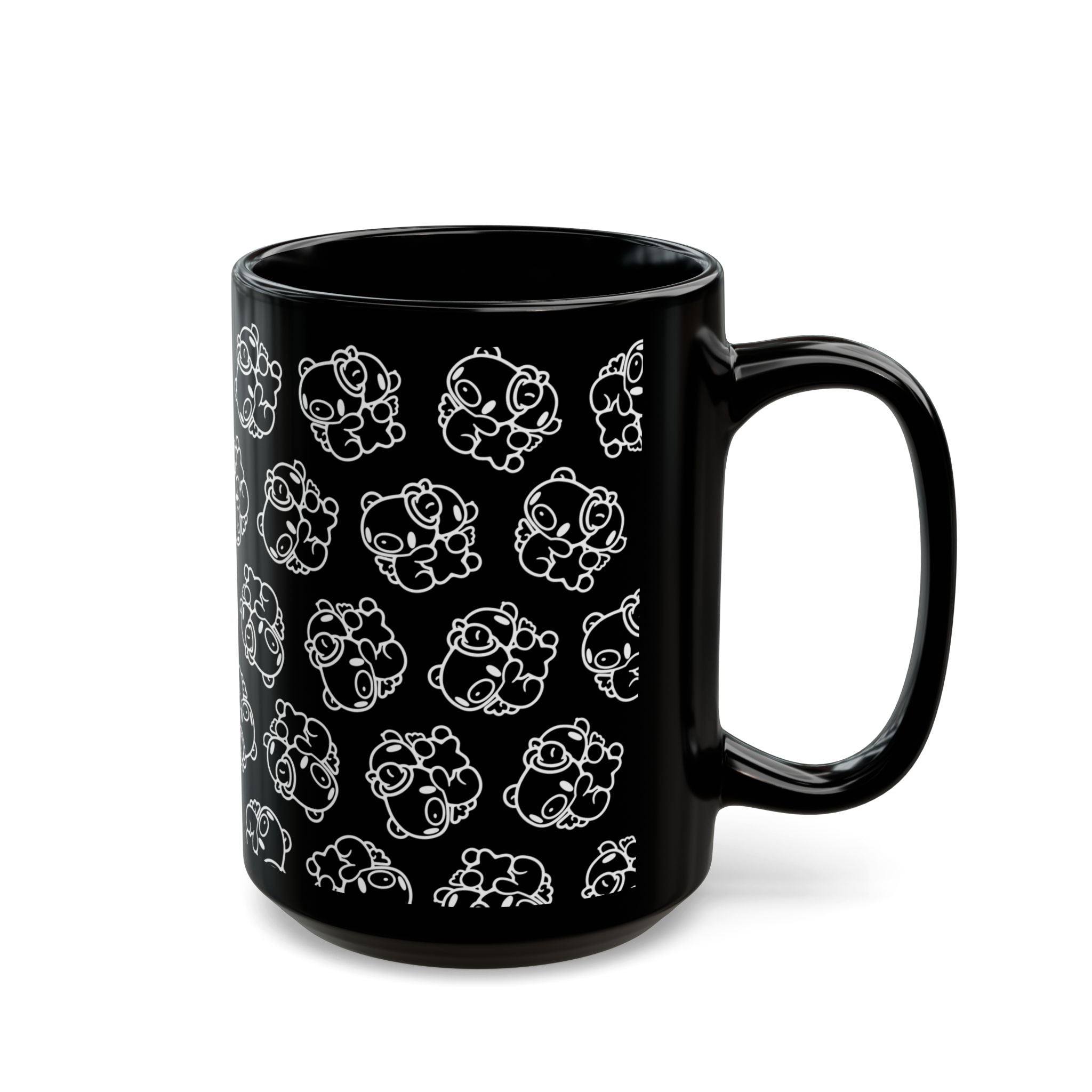 gloomy gemini zodiac Black Mug (11oz, 15oz)