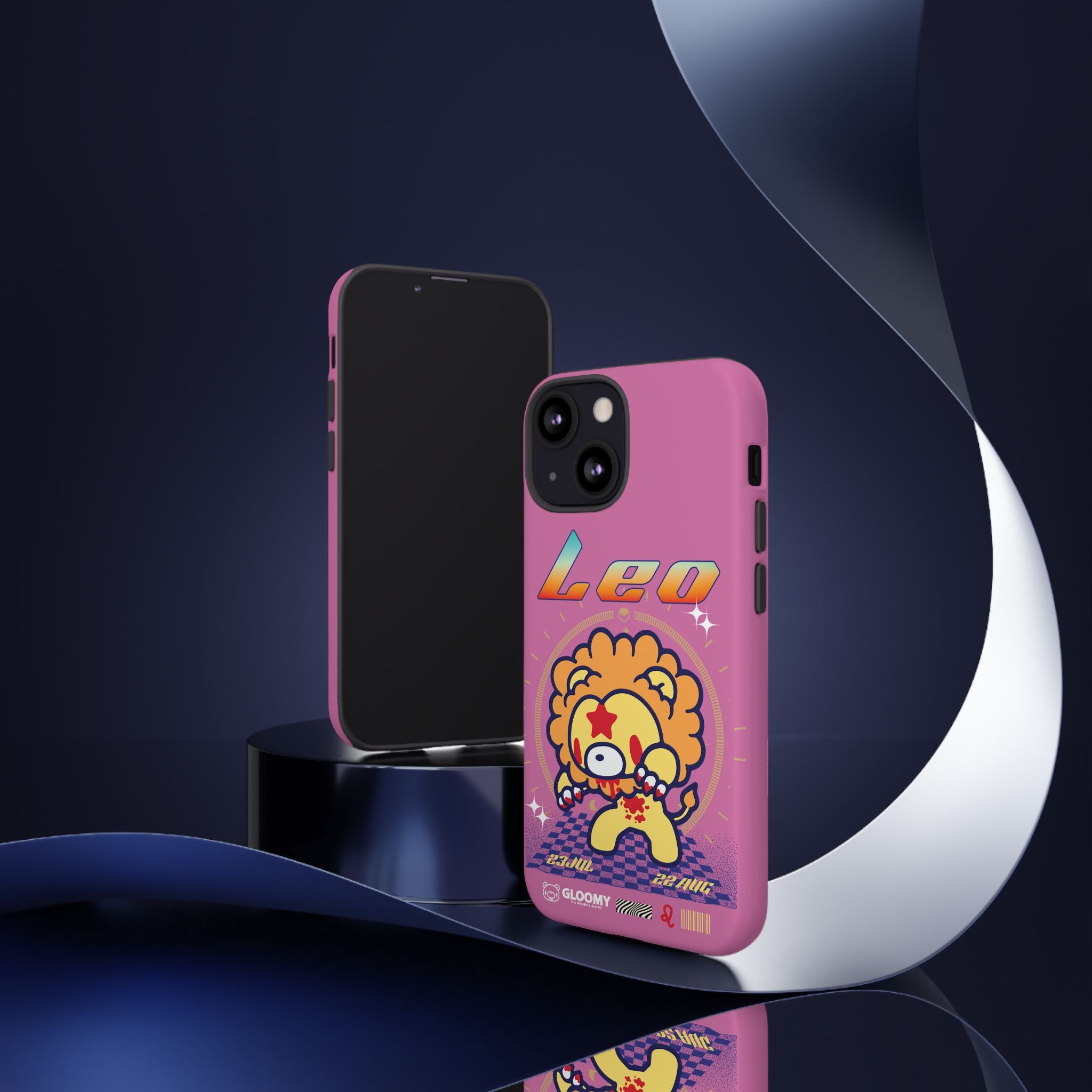 Zodiac Leo gloomy bear Phone Case