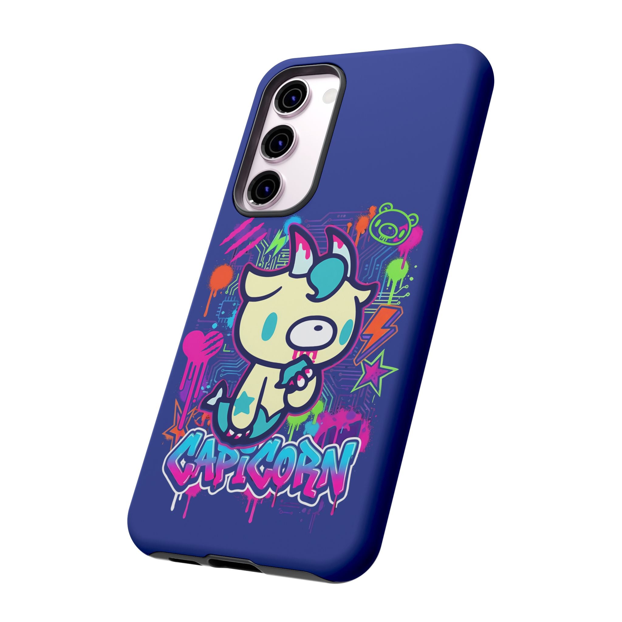 Zodiac Capricorn Gloomy Bear Phone Case
