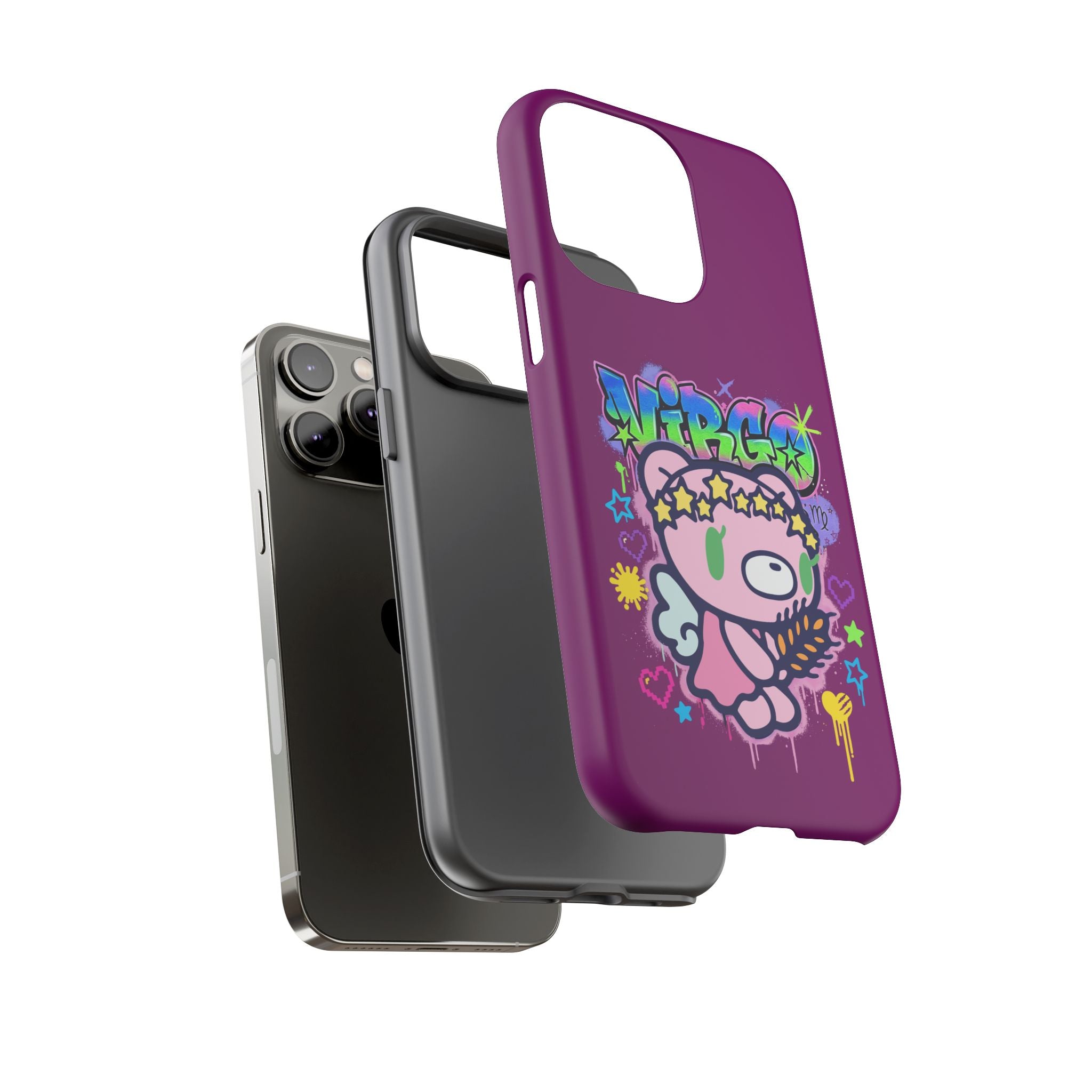 Zodiac Virgo  Gloomy Bear  Phone Case