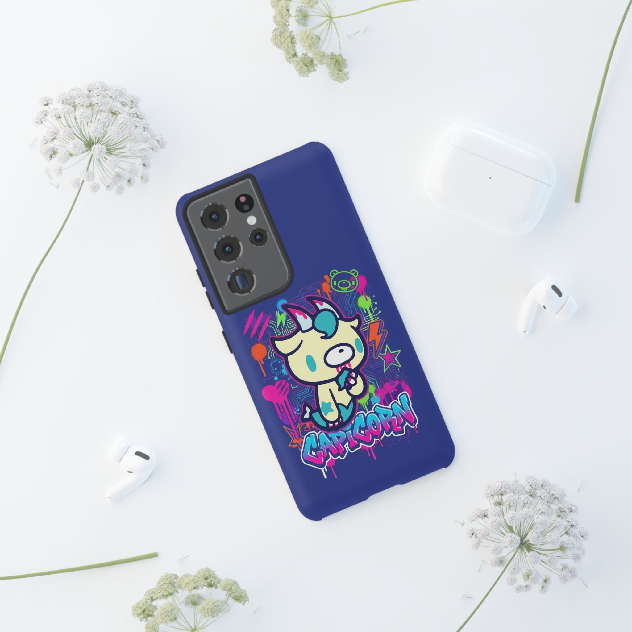 Zodiac Capricorn Gloomy Bear Phone Case