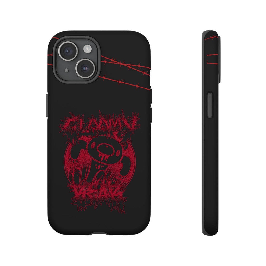 Gloomy Bear Metal Show Red Phone Case