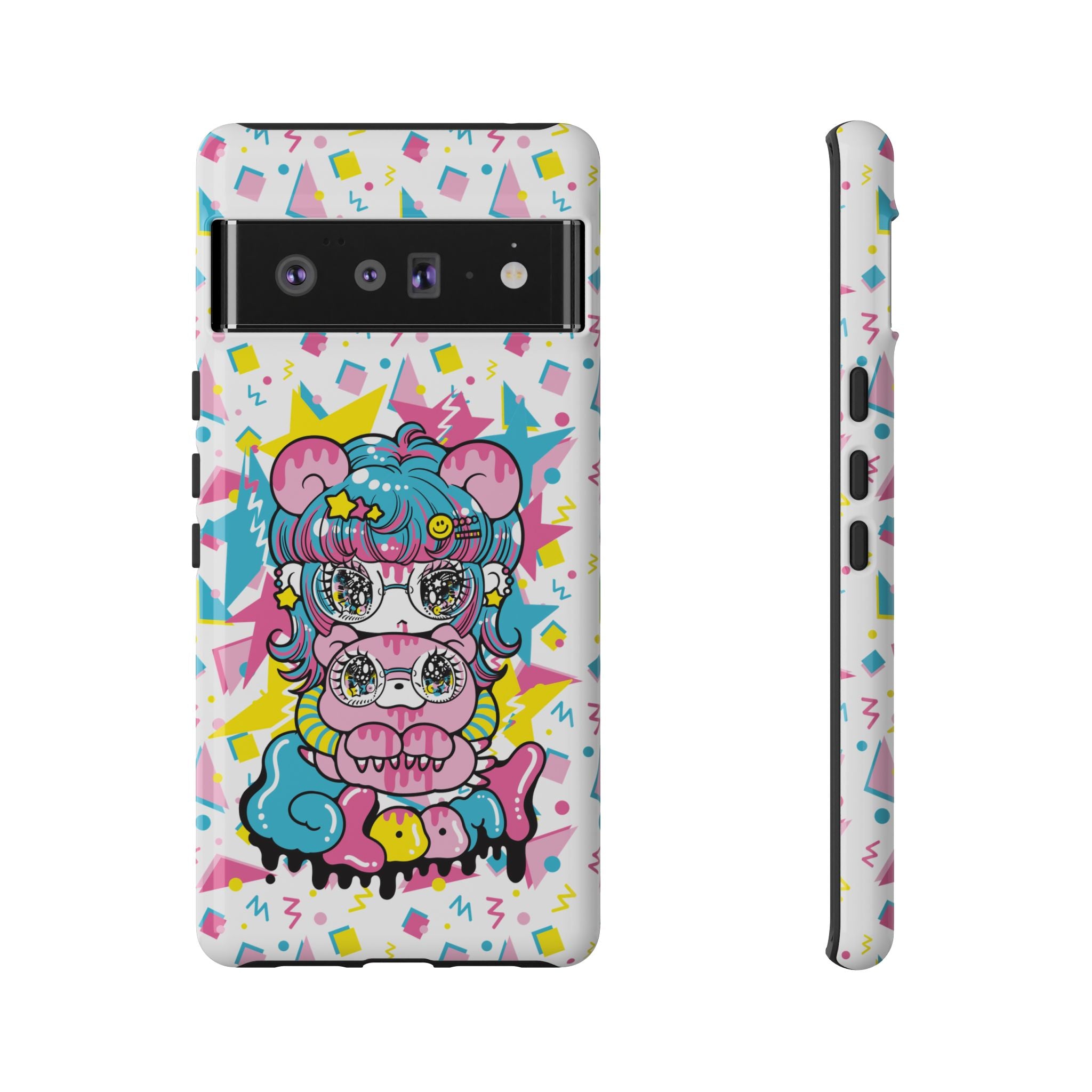 YURIE SEKIYA X GLOOMY BEAR ⭐️ FIRE GIRL PHONE CASE