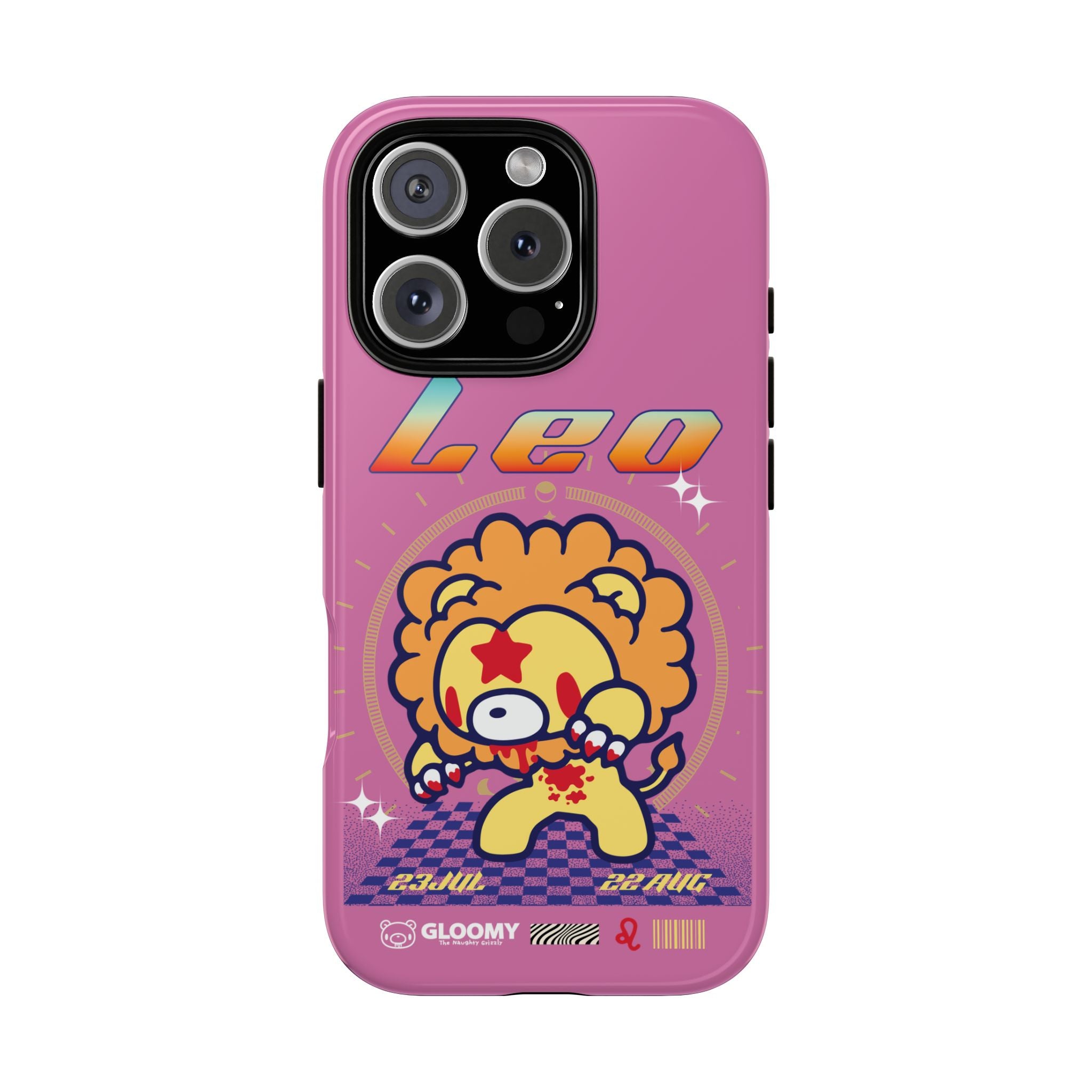 Zodiac Leo gloomy bear Phone Case