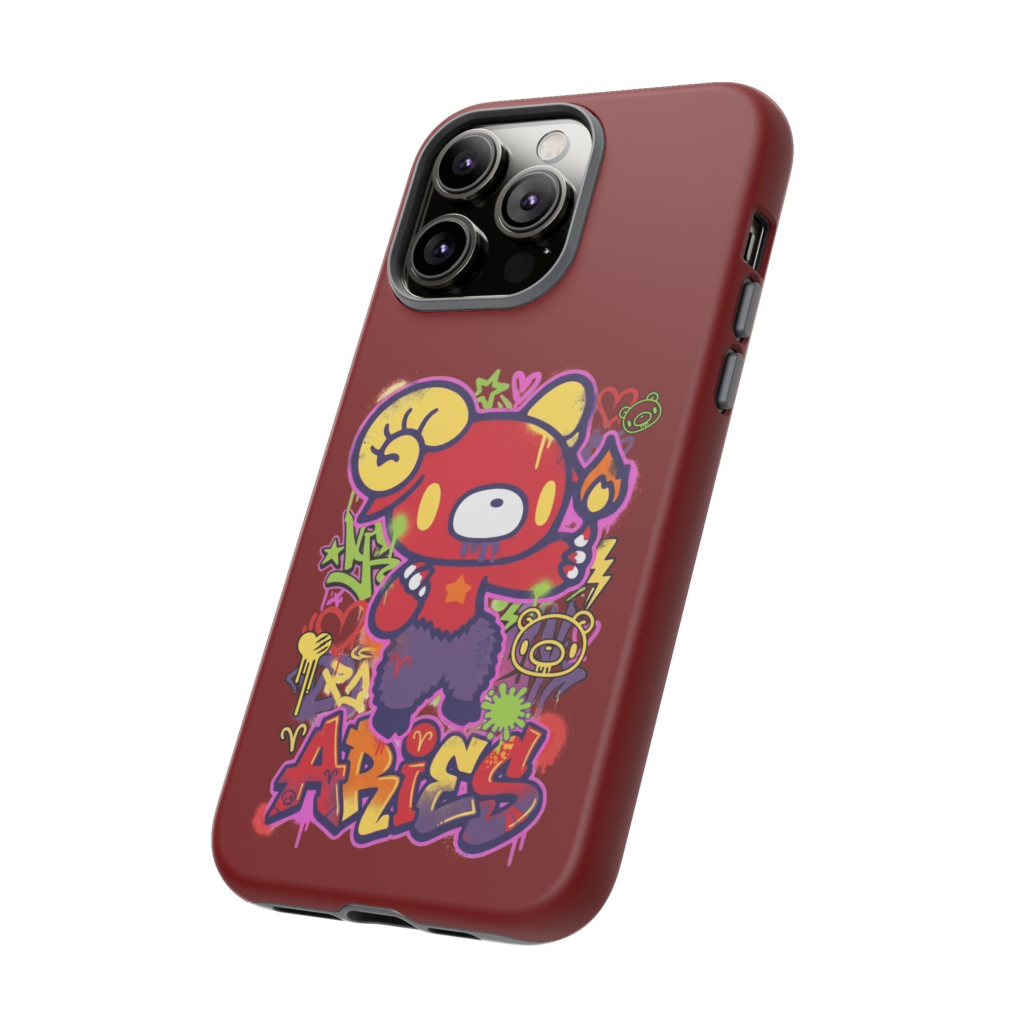 Zodiac Aries  Gloomy Bear Phone Case