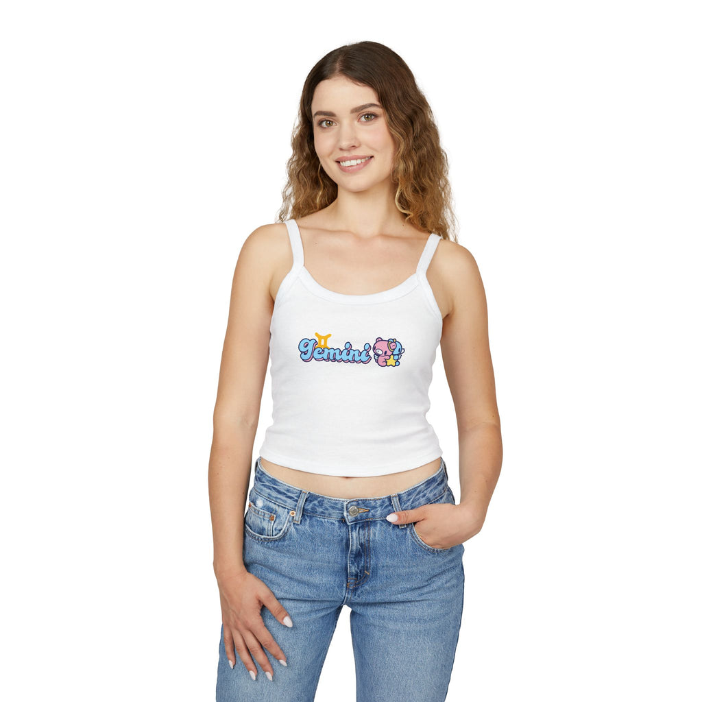 Gloomy gemini Women's Spaghetti Strap Tank Top