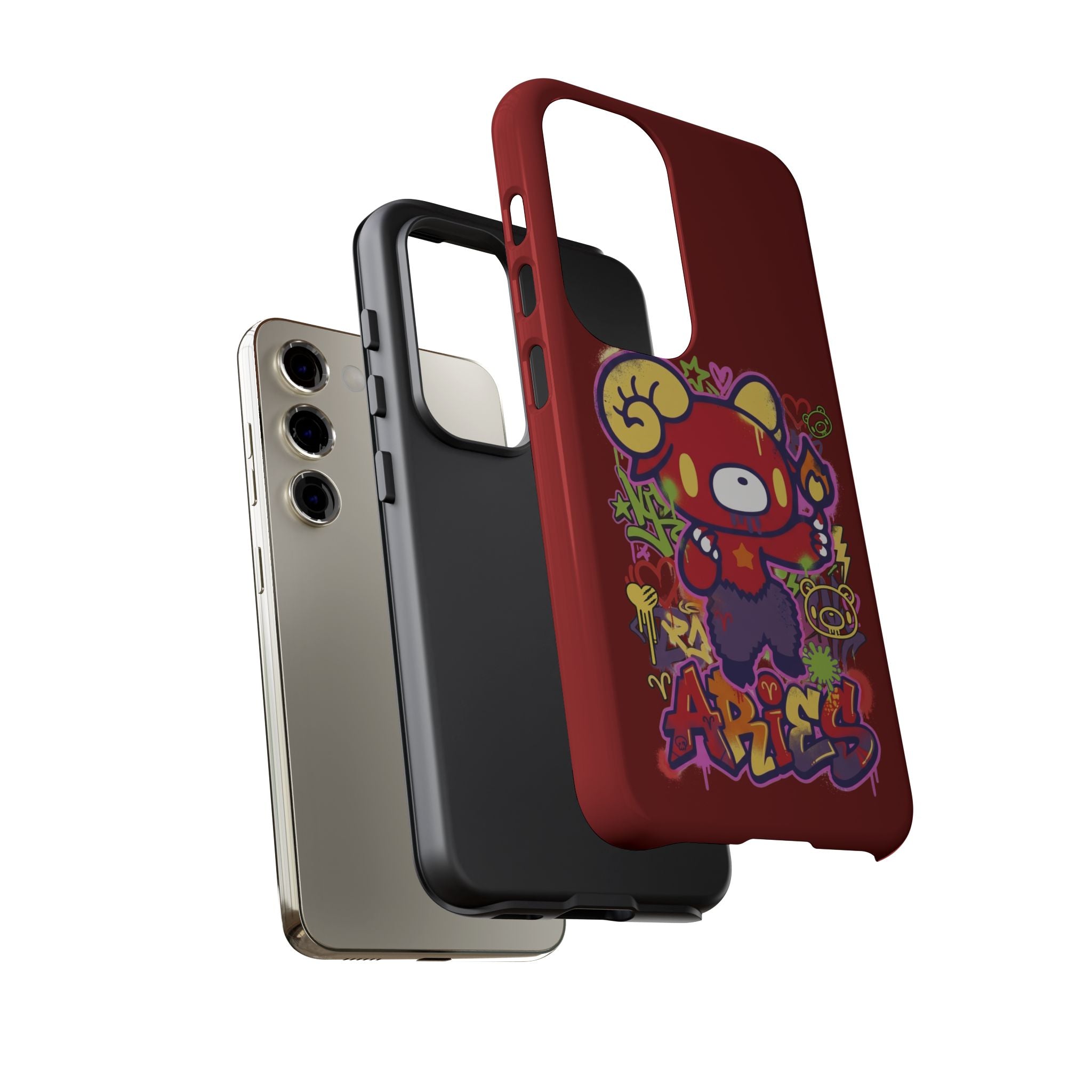 Zodiac Aries  Gloomy Bear Phone Case