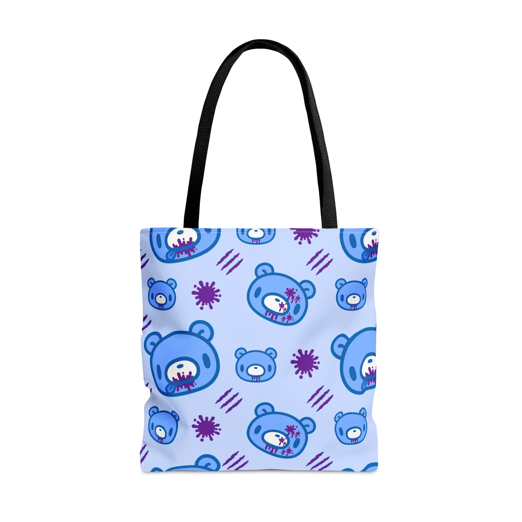 True Blue Gloomy - Canvas Tote Bag