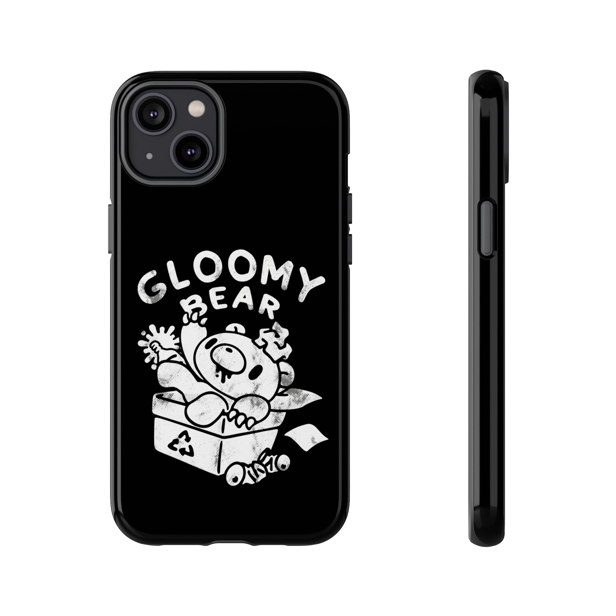 Gloomy trash garbage Phone Case