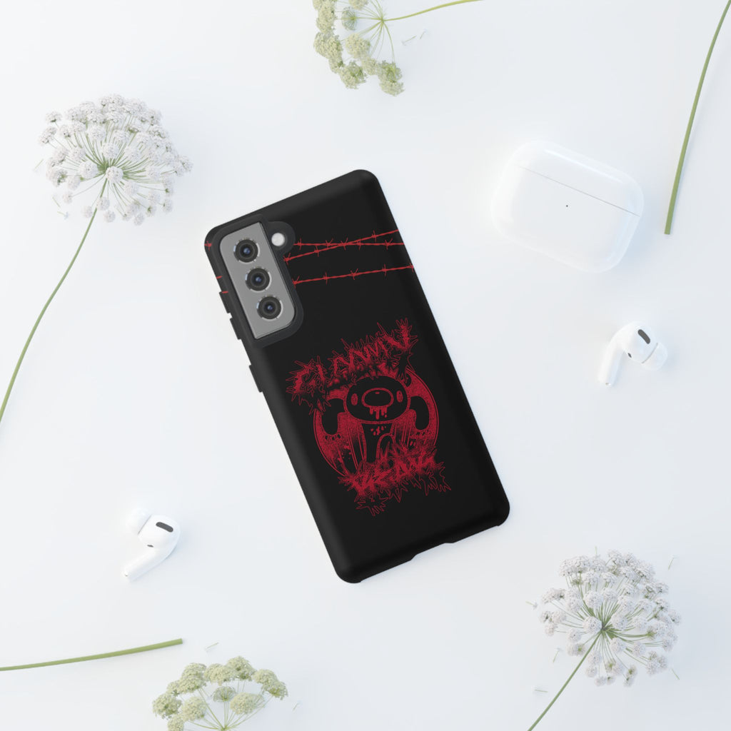 Gloomy Bear Metal Show Red Phone Case