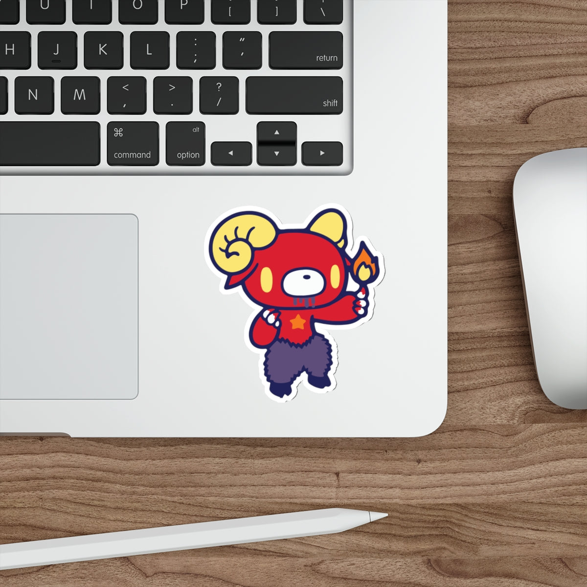 Gloomy Zodiac Aries Die-Cut Stickers