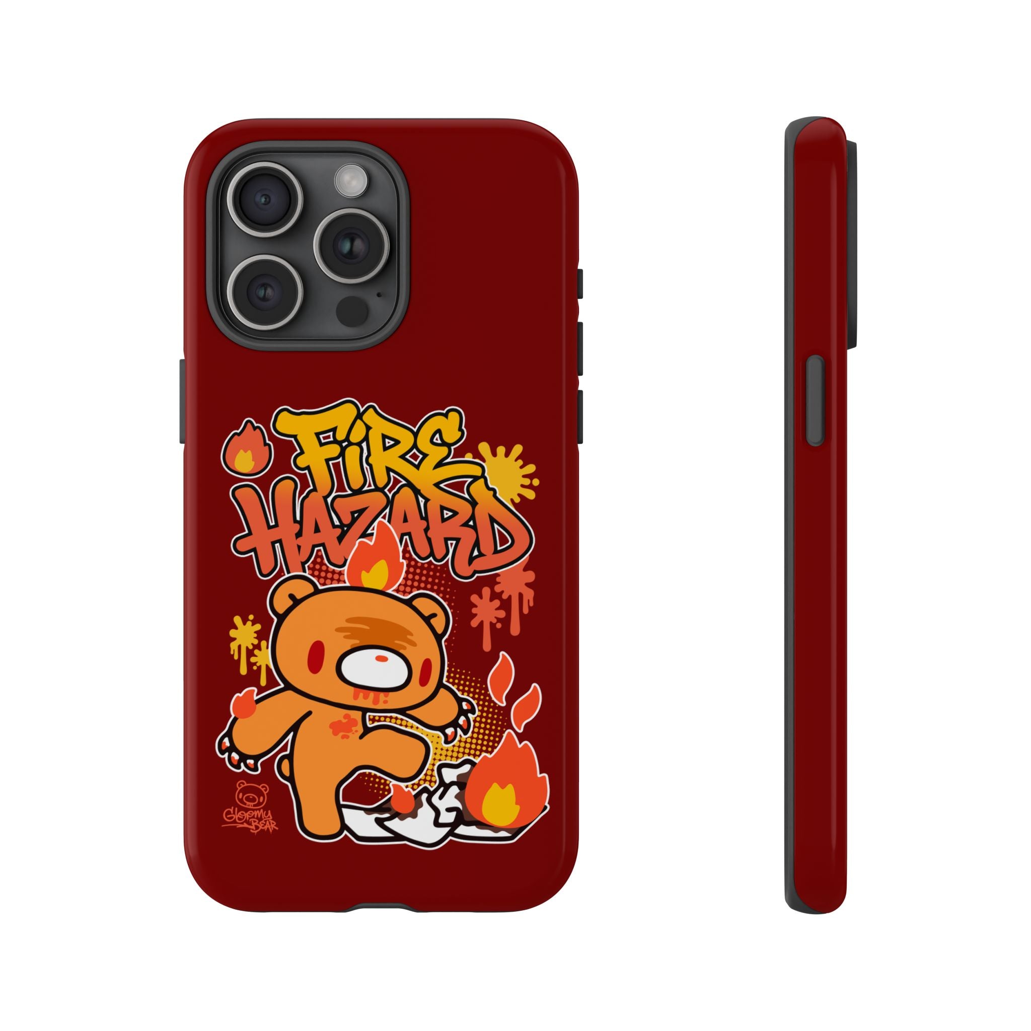 Gloomy Fire trash Phone Case
