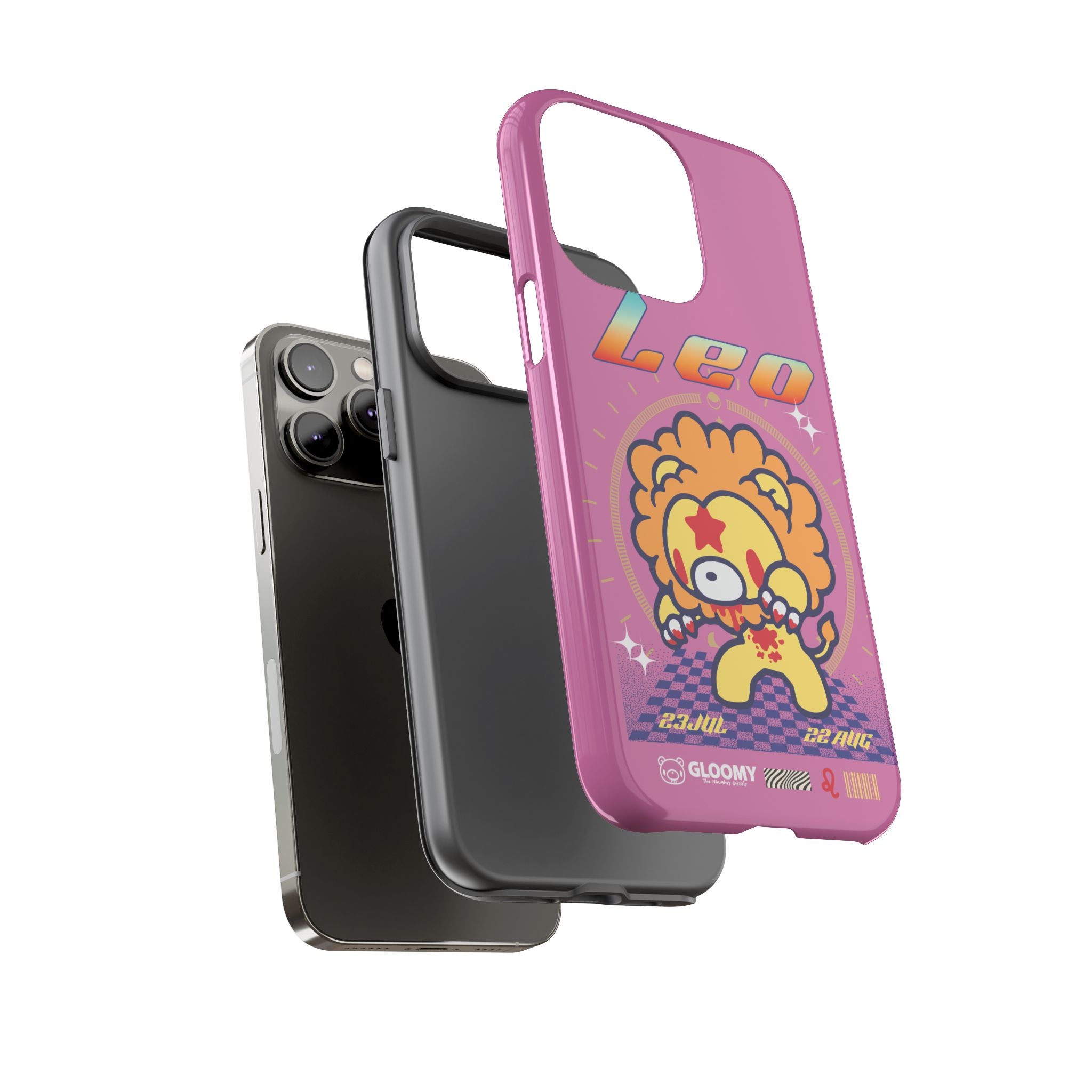 Zodiac Leo gloomy bear Phone Case