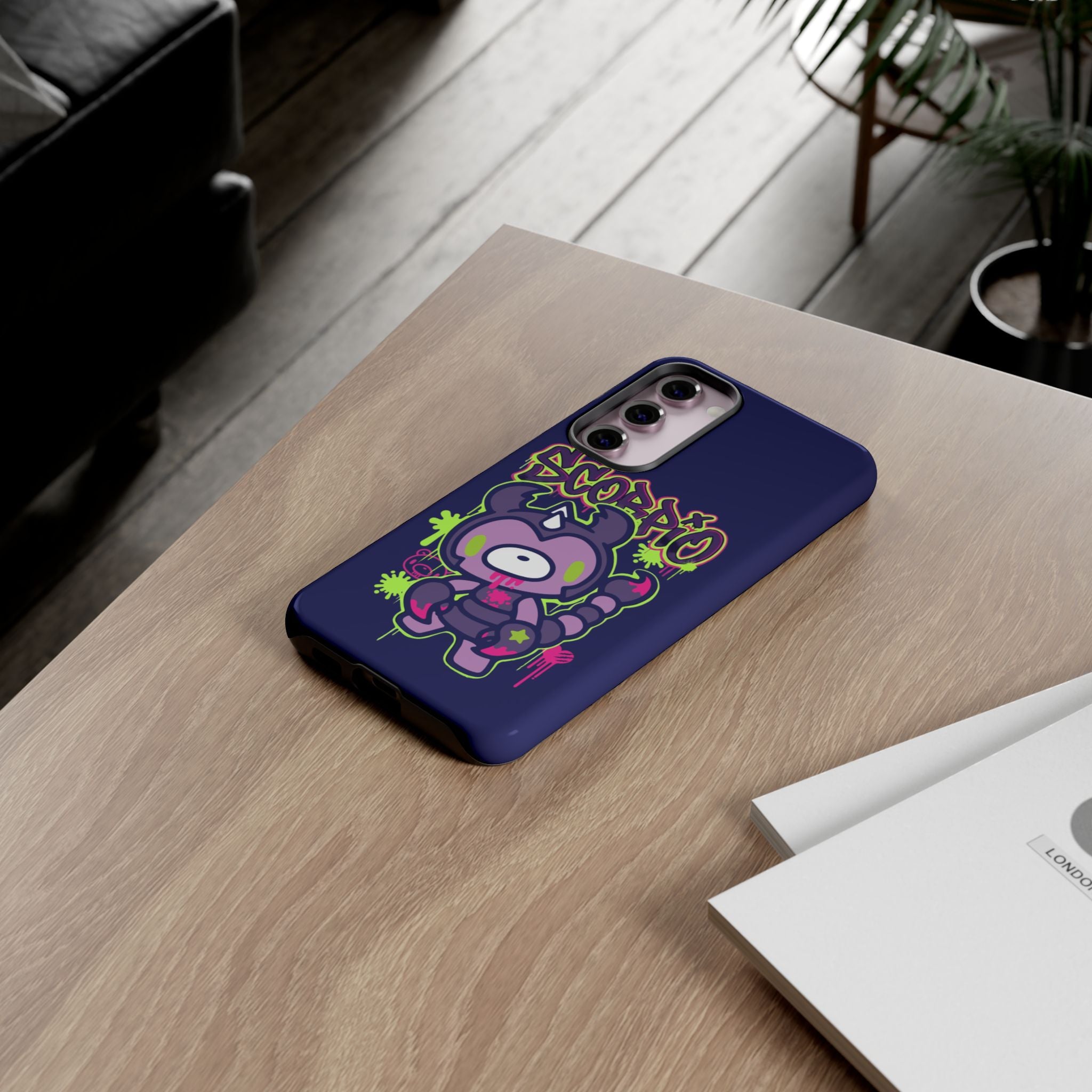 Zodiac Scorpio Gloomy Bear Phone Case