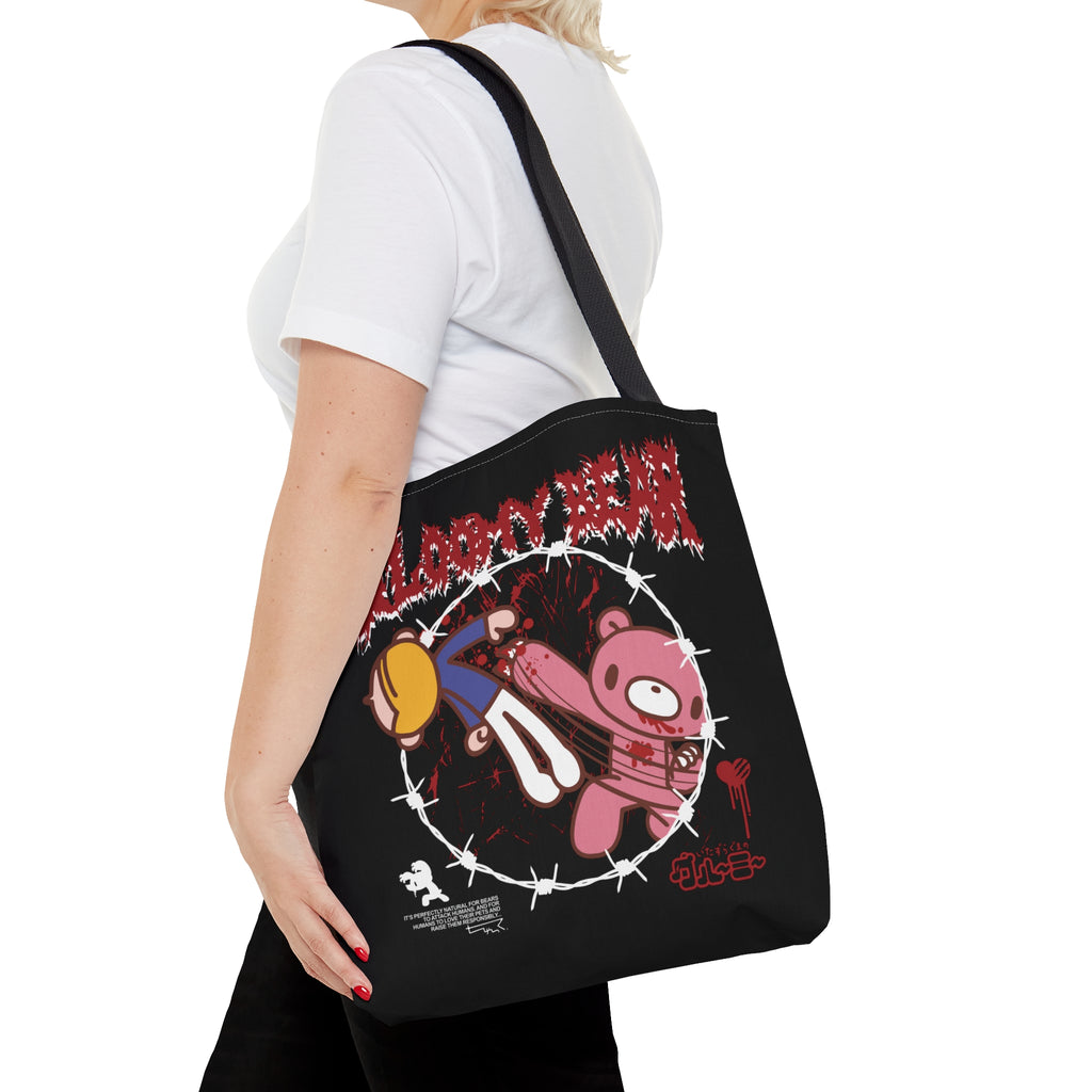 Gloomy Bear PUNCH - Canvas Tote Bag