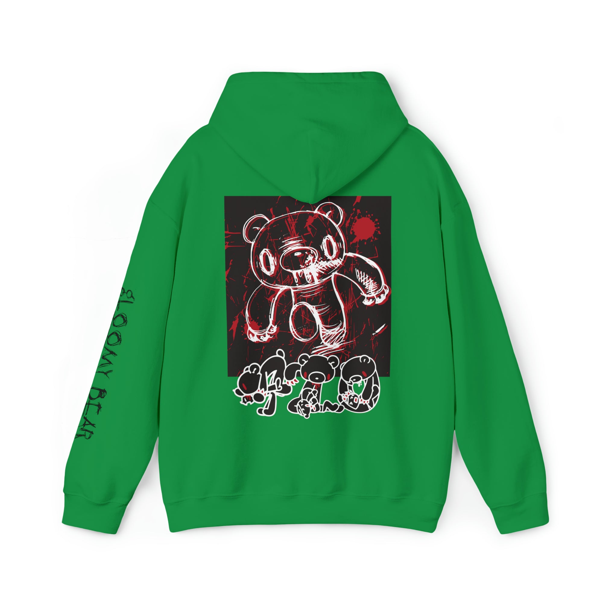 Danger Gloomy Bear Unisex Hooded Sweatshirt