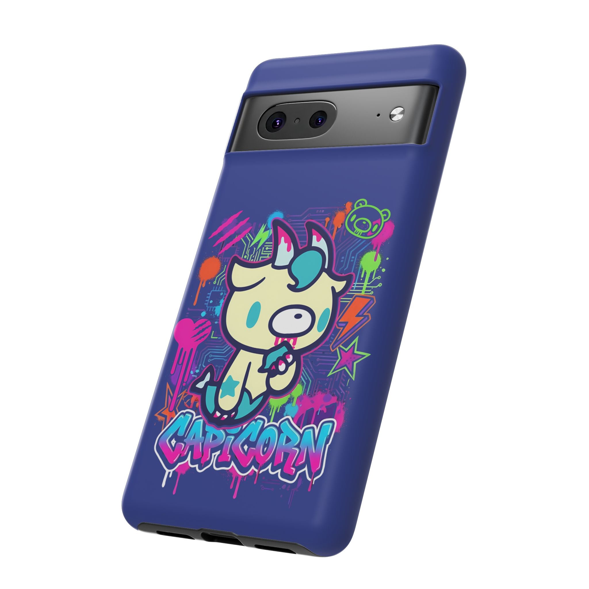 Zodiac Capricorn Gloomy Bear Phone Case