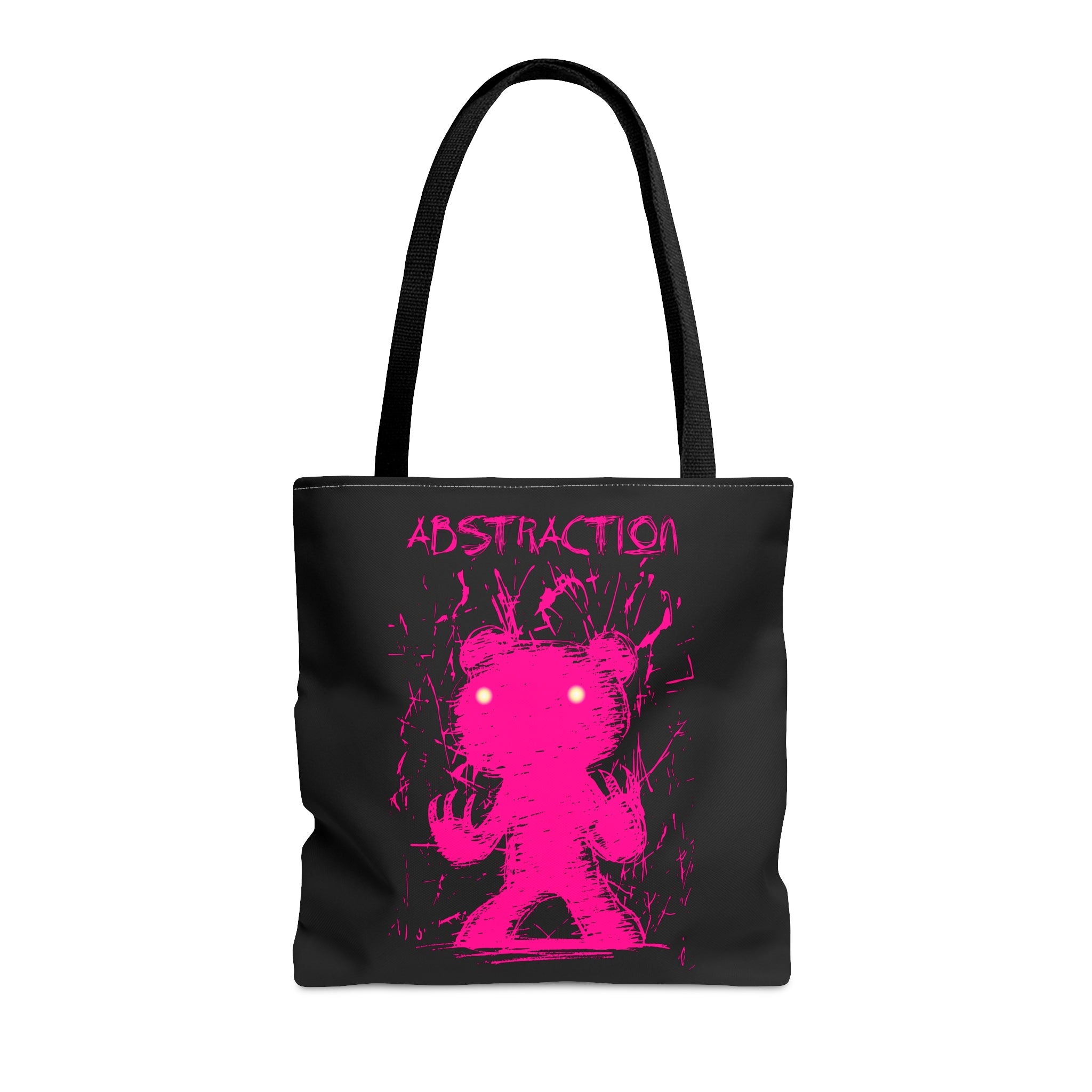 Abstraction Gloomy Bear (Pink) Tote Bag